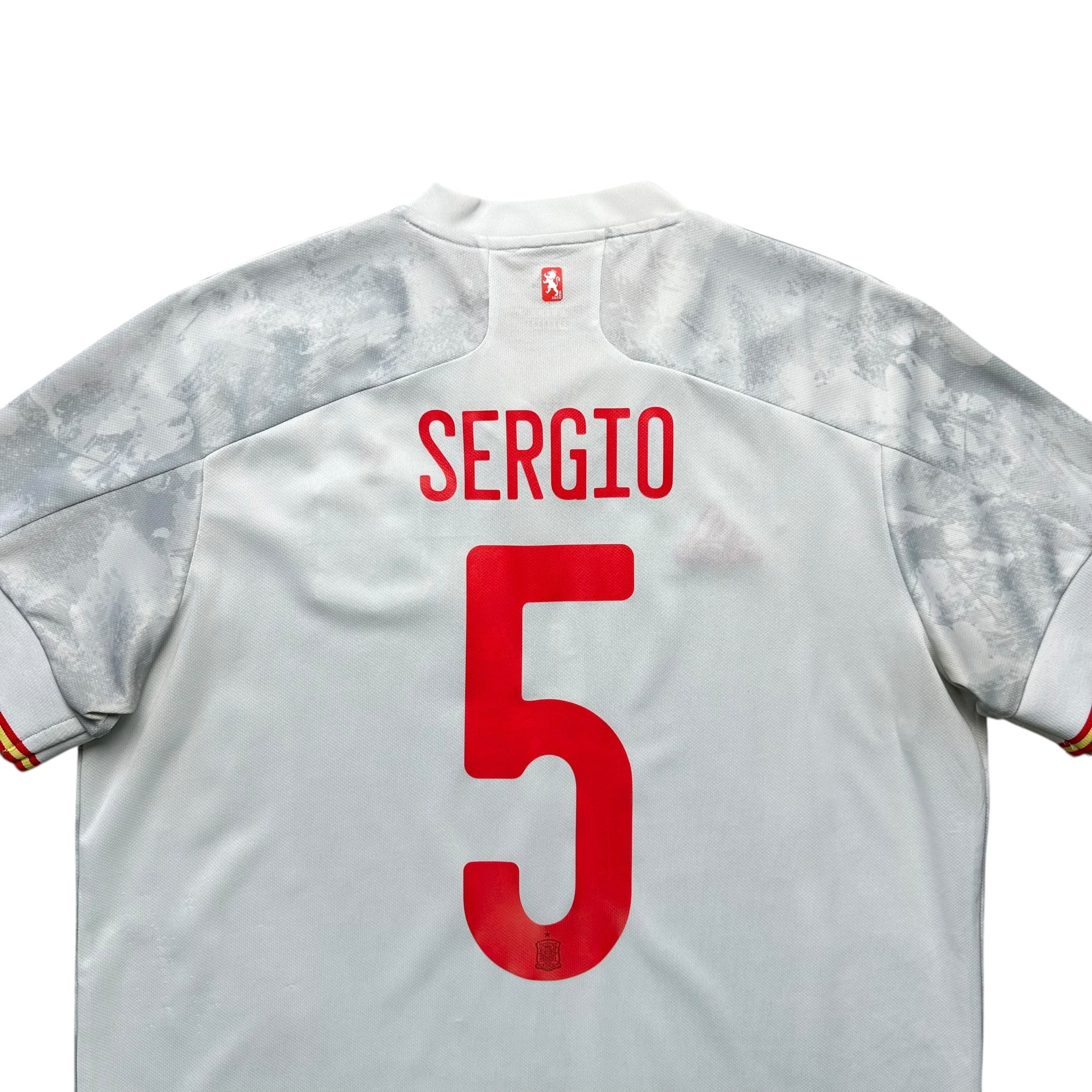 Spain 2020 Away Shirt (L) Sergio #5