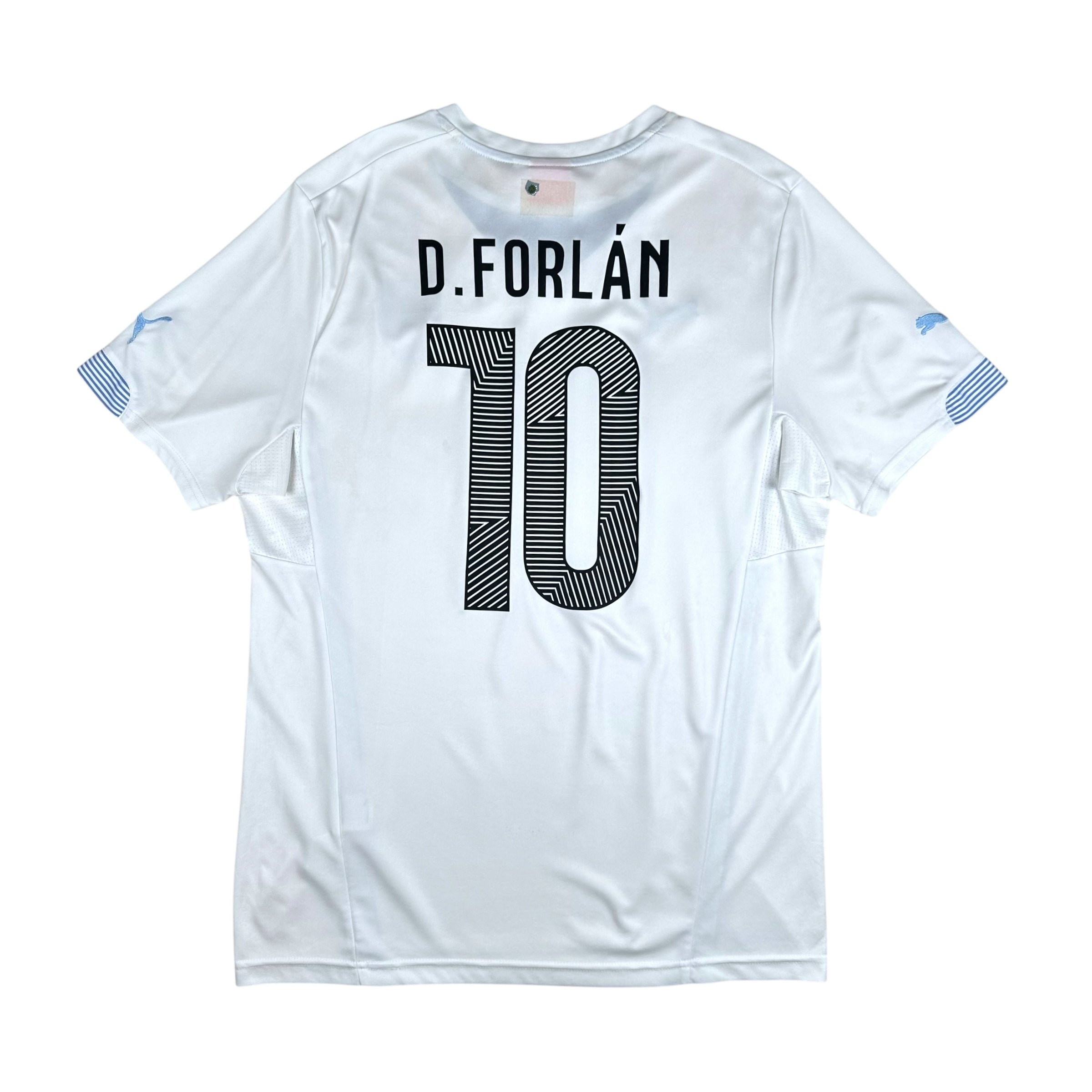 Uruguay 2014 Home Shirt (L) D.Forlan #10