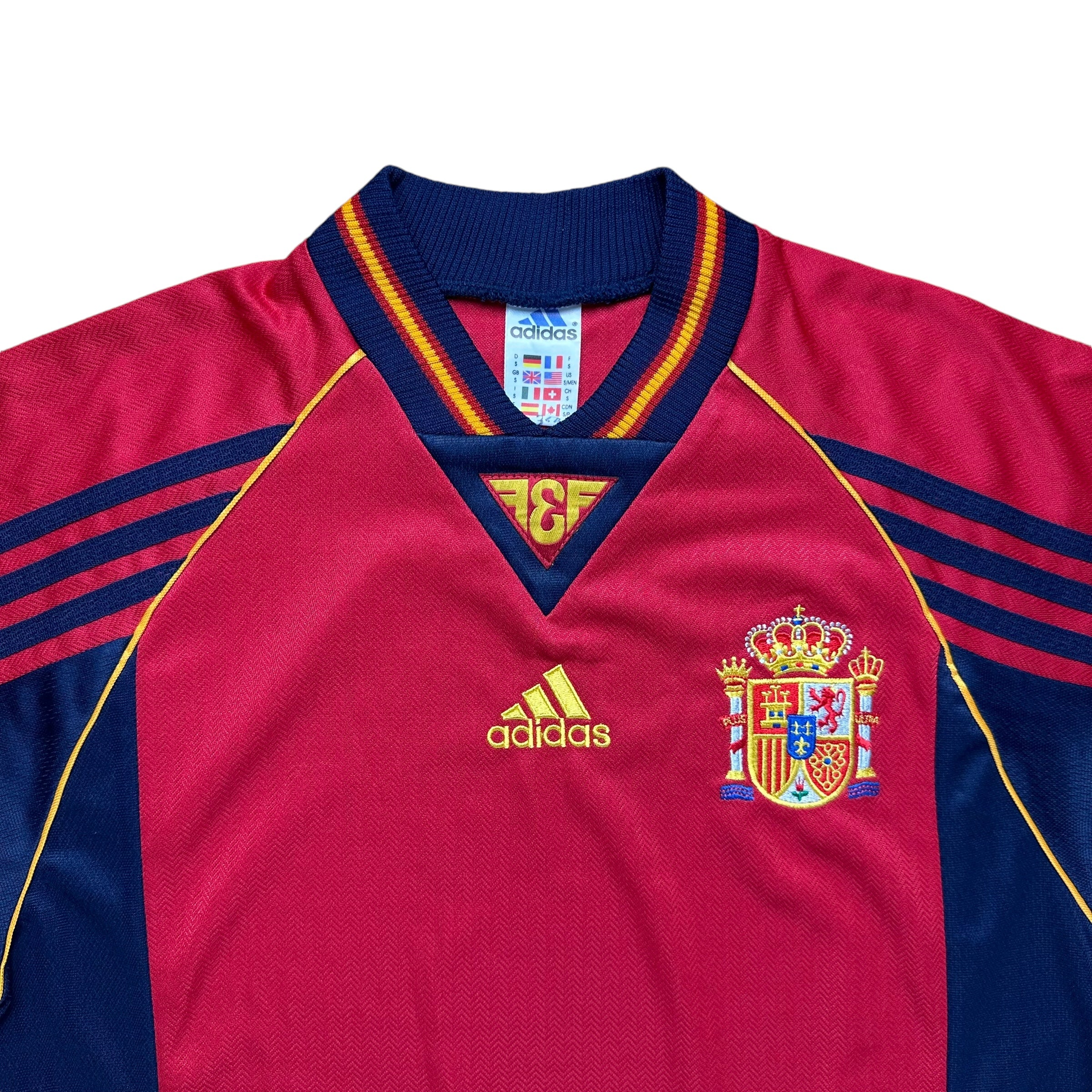 Spain 1998 Home Shirt (S)