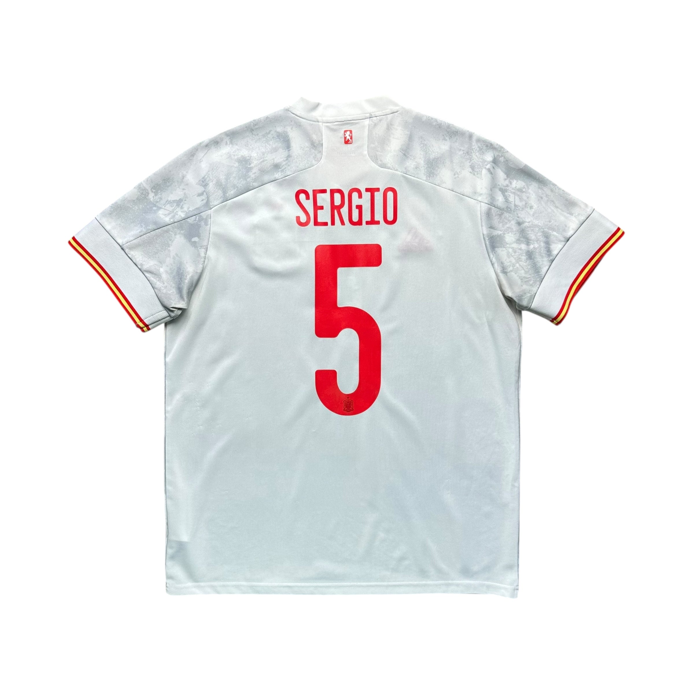 Spain 2020 Away Shirt (L) Sergio #5