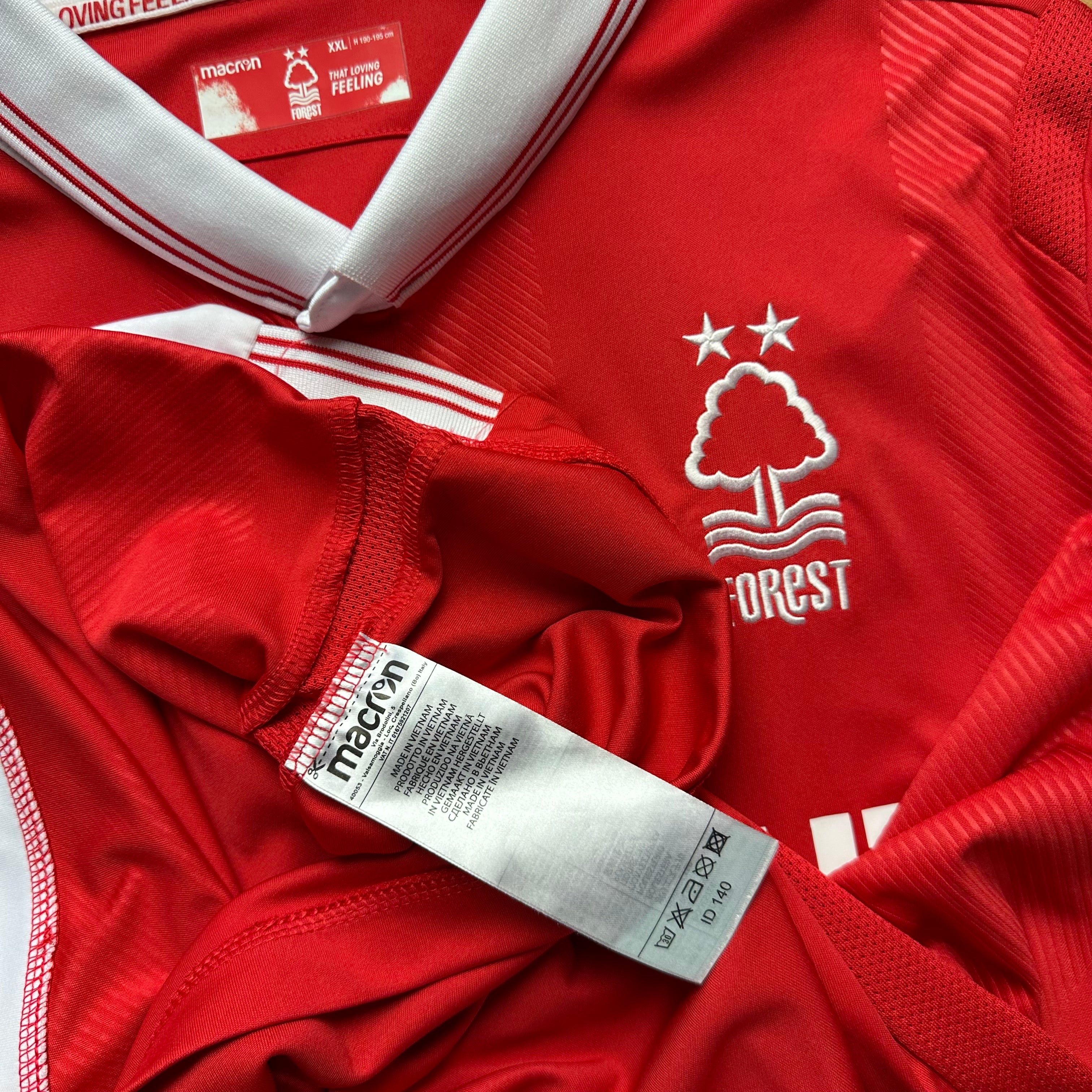Nottingham Forest 2018-19 Home Shirt (XXL) Yates #22