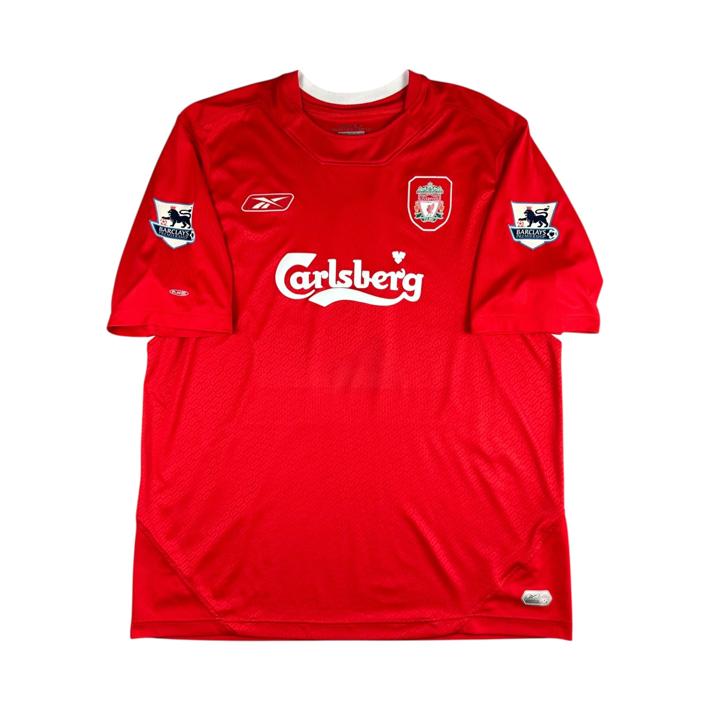 Liverpool 2004-05 European Home Shirt (XL) Gerrard #8