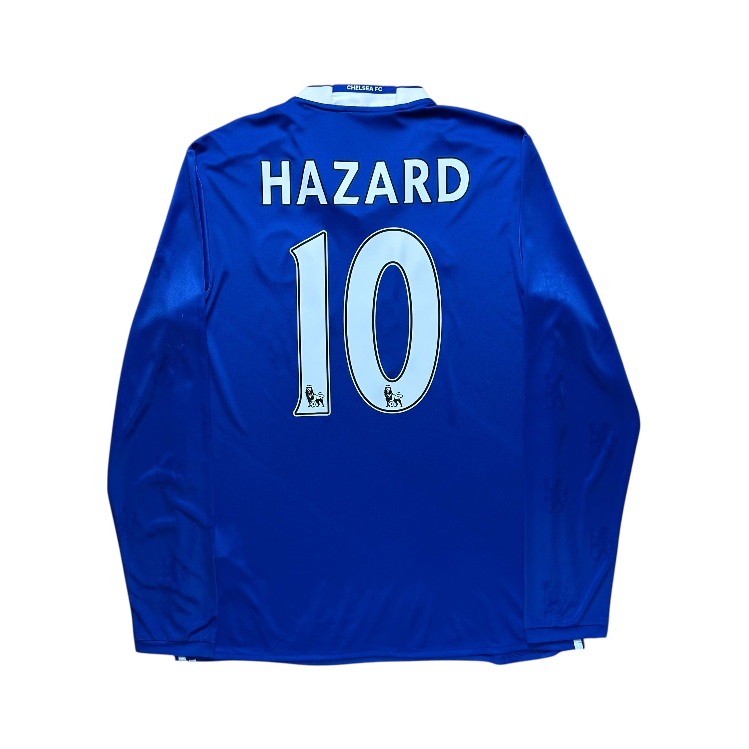 Chelsea 2016-17 Home L/S Shirt (L) Hazard #10