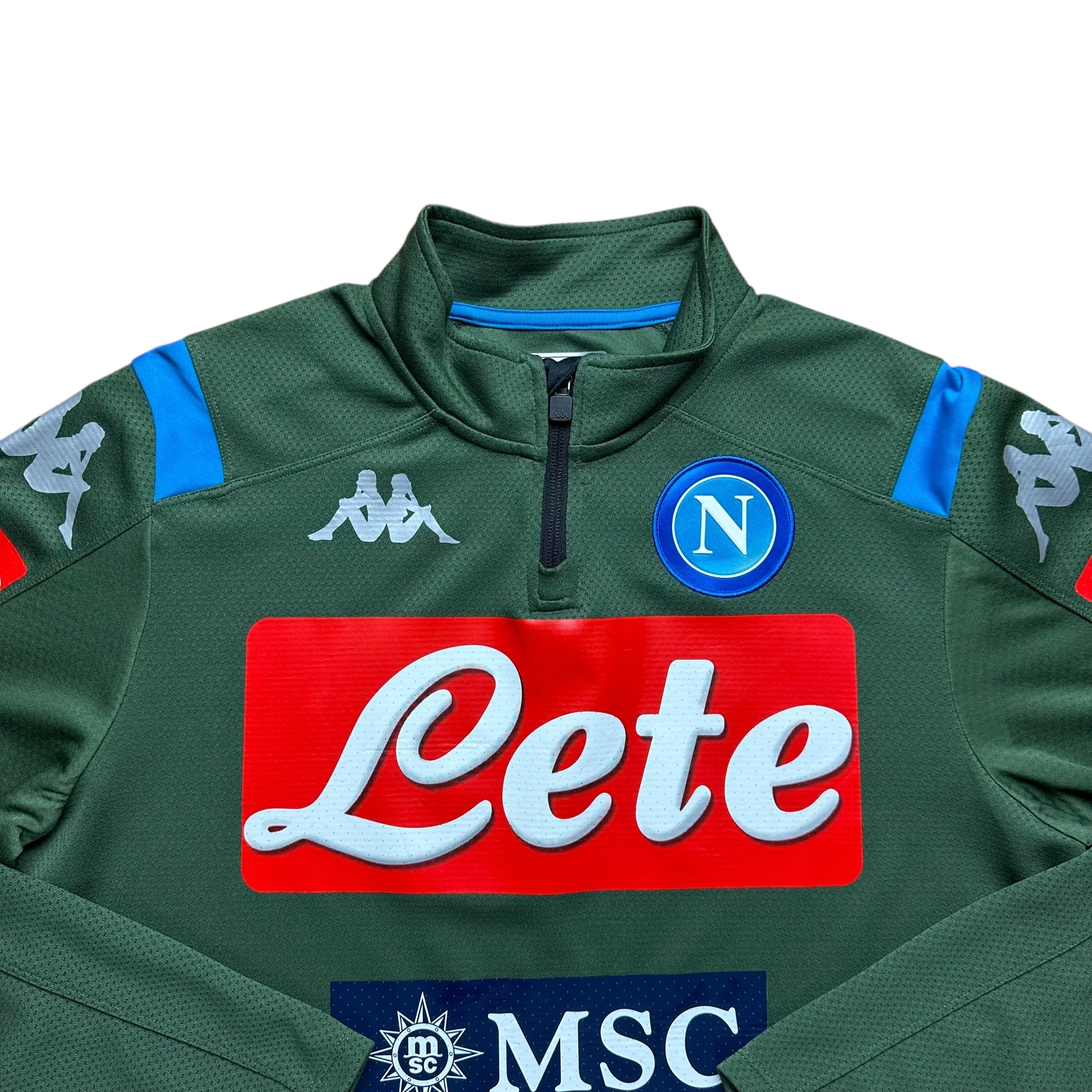 Napoli 2019-20 Training 1/4 Zip Sweatshirt (M)