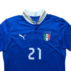 Italy 2012 Home Shirt (L) Pirlo #21