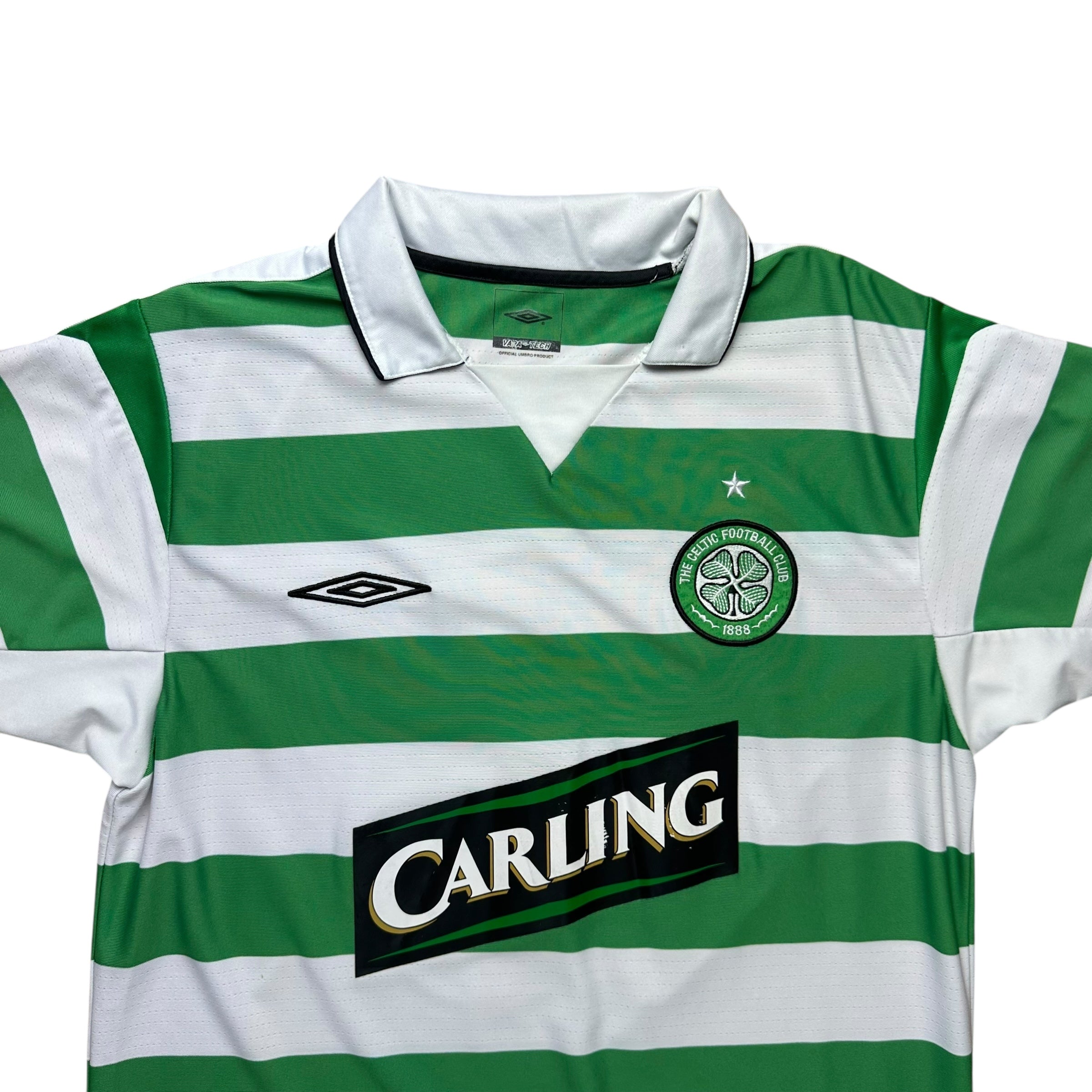 Celtic 2004-05 Home Shirt (M) Petrov #19