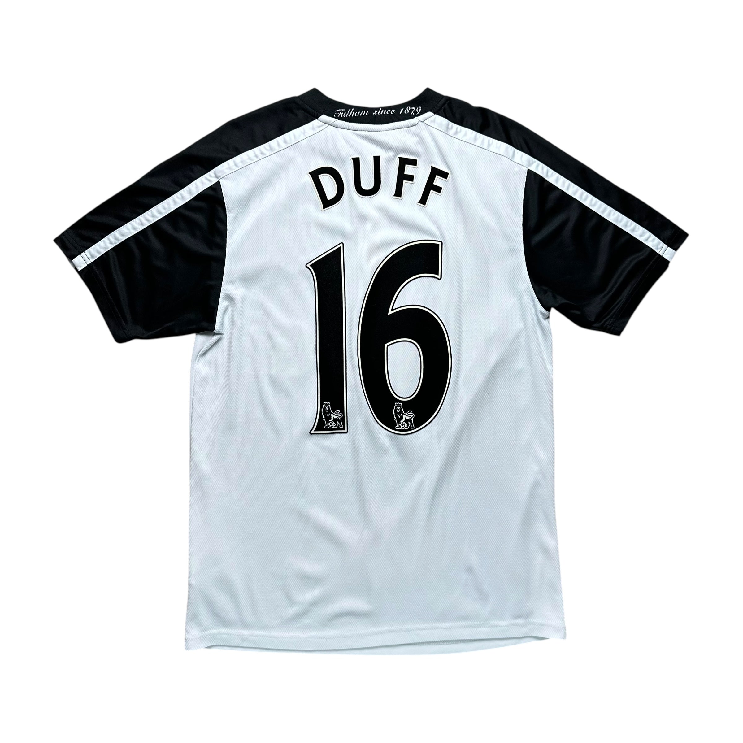Fulham 2009-10 Home Shirt (S) Duff #16