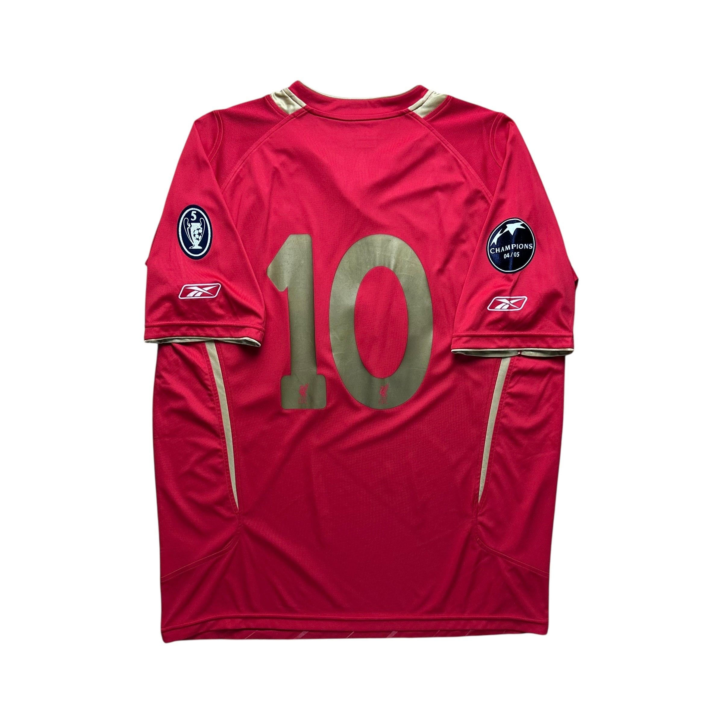 Liverpool 2005-06 European Home Shirt (L) #10