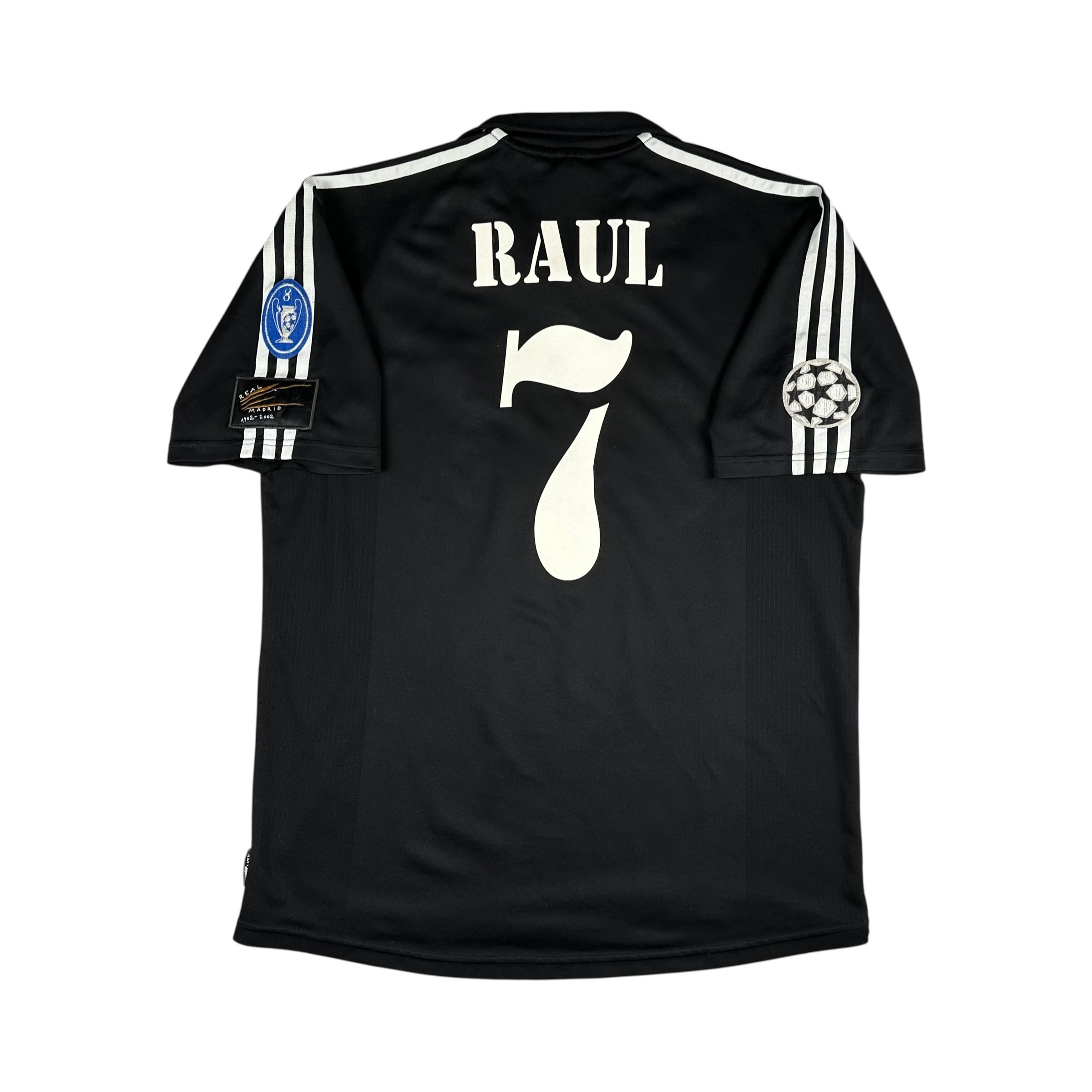 Real Madrid 2001-02 Away Centenary Shirt (M) Raul #7