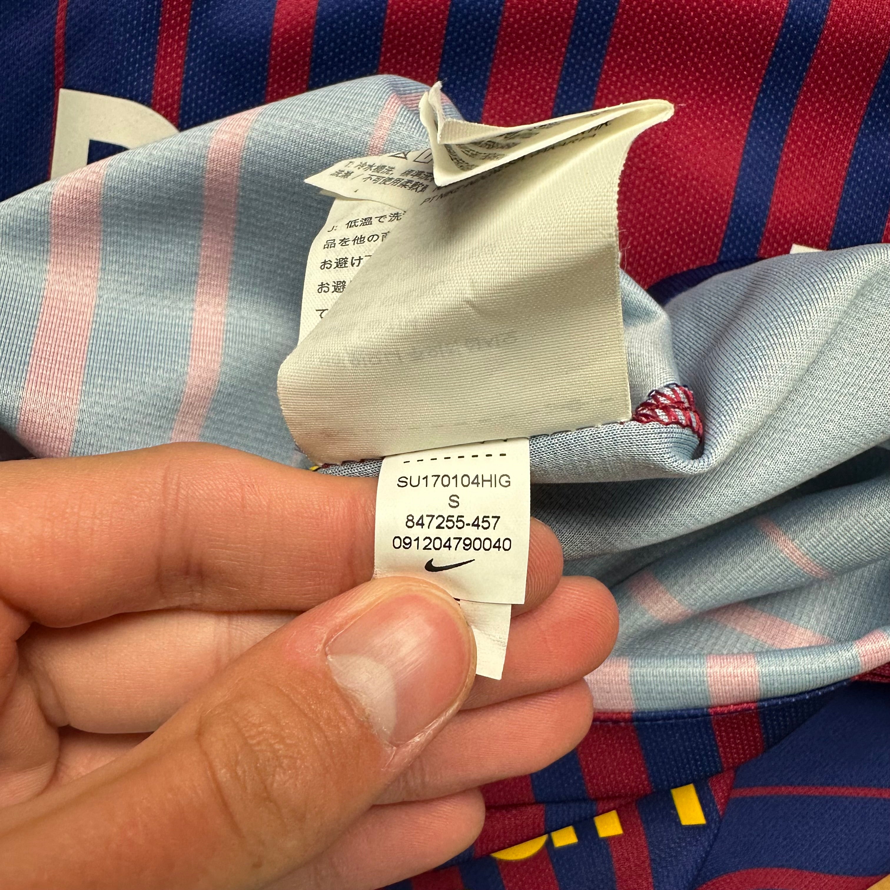 Barcelona 2017-18 Home Shirt (S) Denis Suarez #6