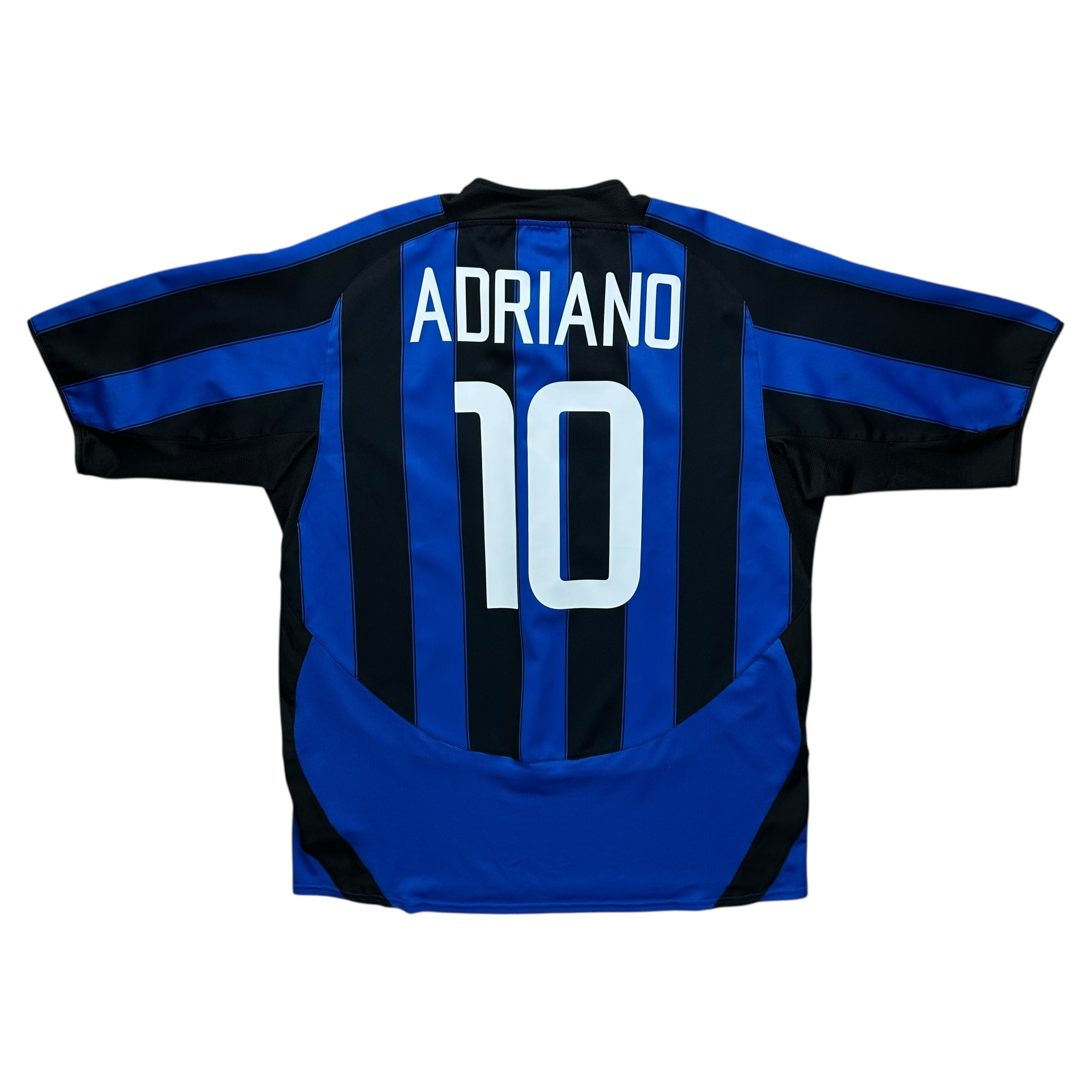 Inter Milan 2003-04 Home Shirt (XL) Adriano #10