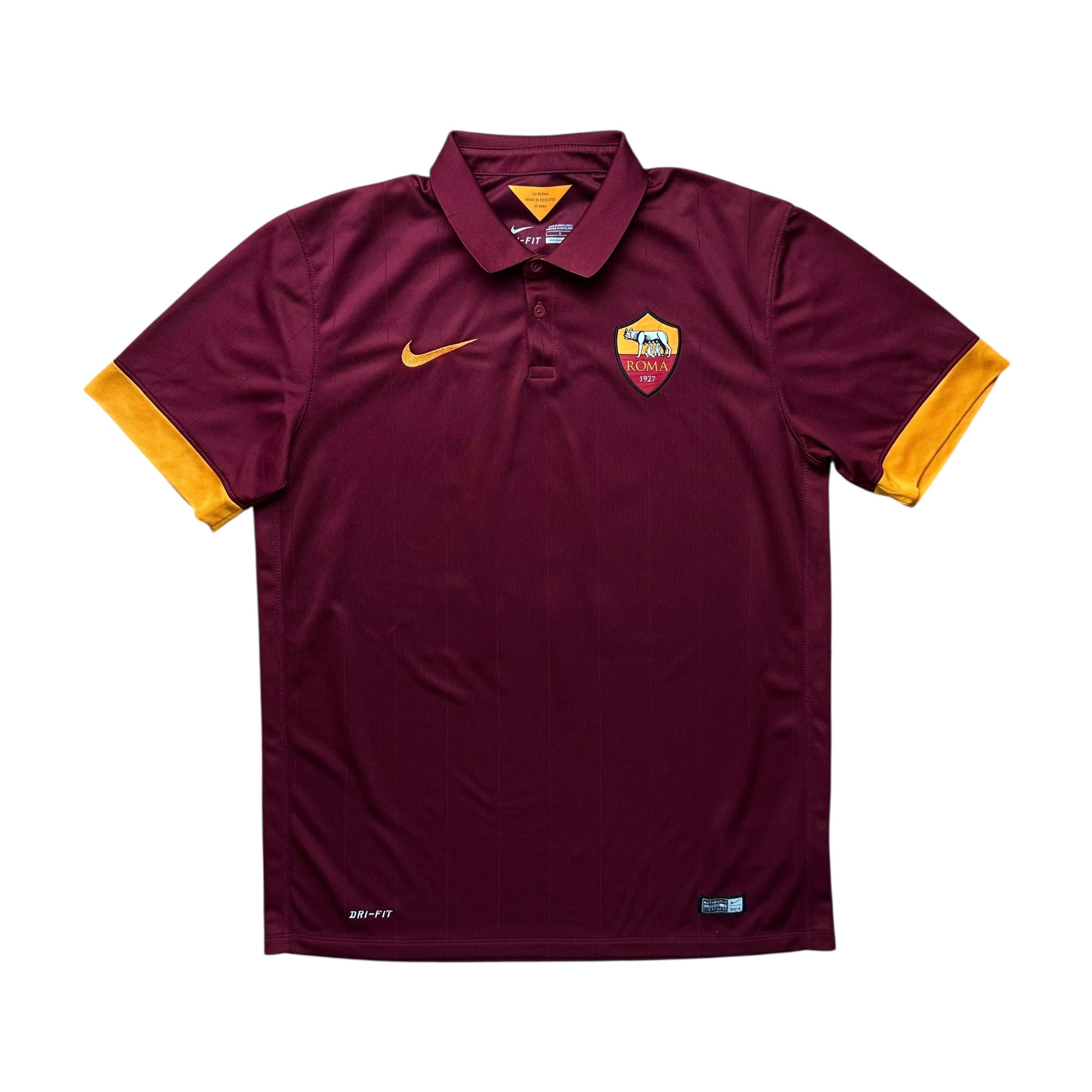 AS Roma 2014-15 Home Shirt (L) Totti #10