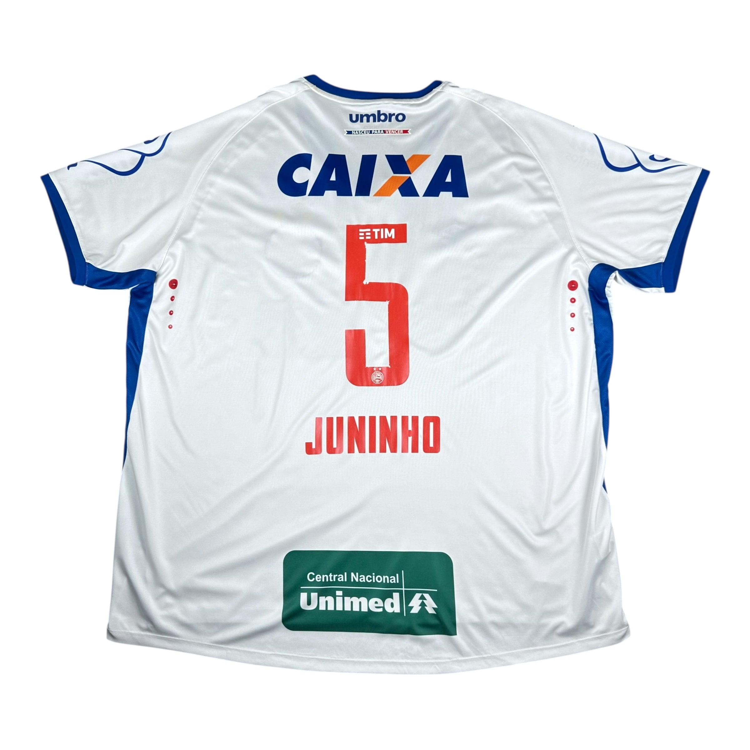 EC Bahia 2016 Home Shirt (4XL) Juninho #5