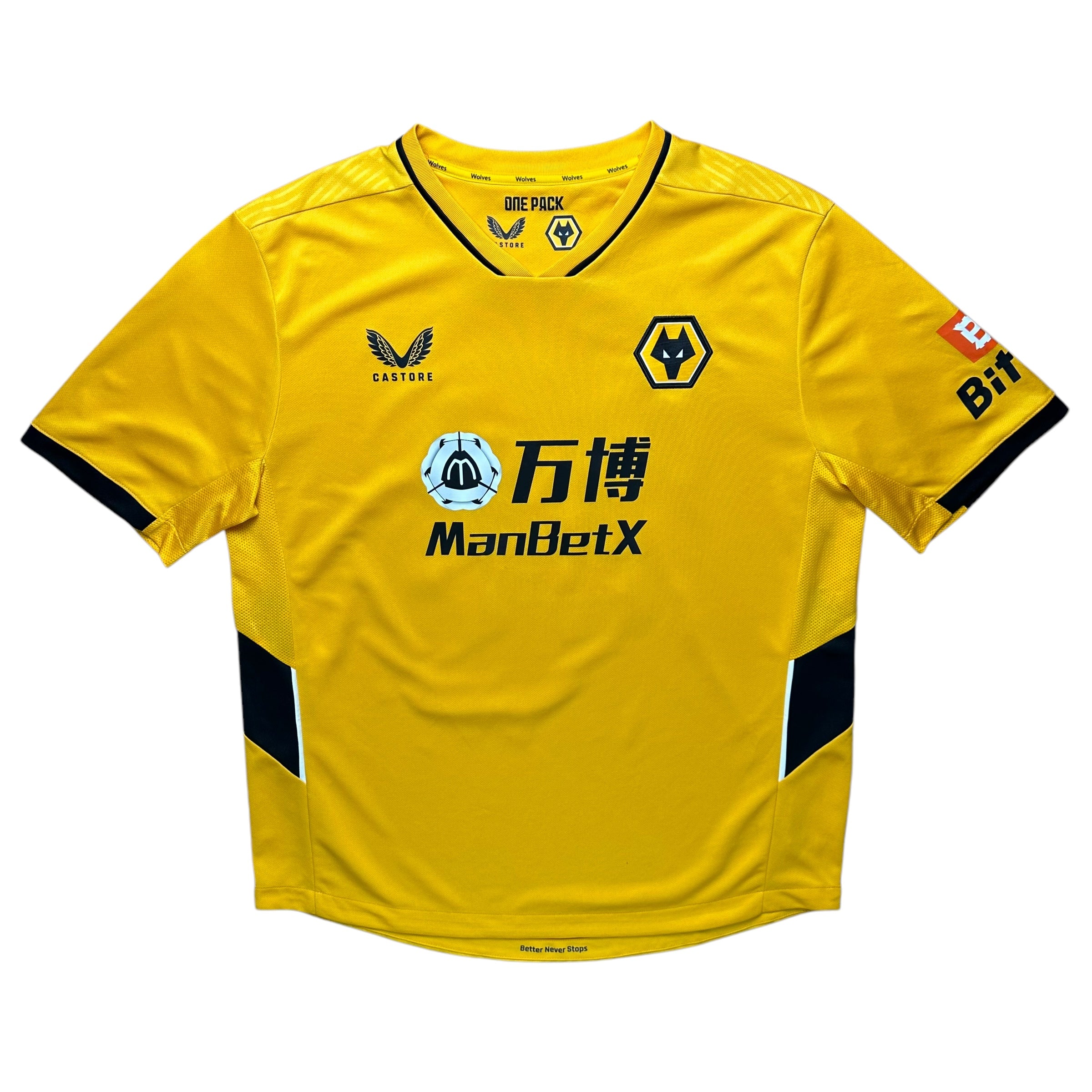 Wolverhampton Wanderers 2021-22 Home Shirt (XL) Hee Chan #26