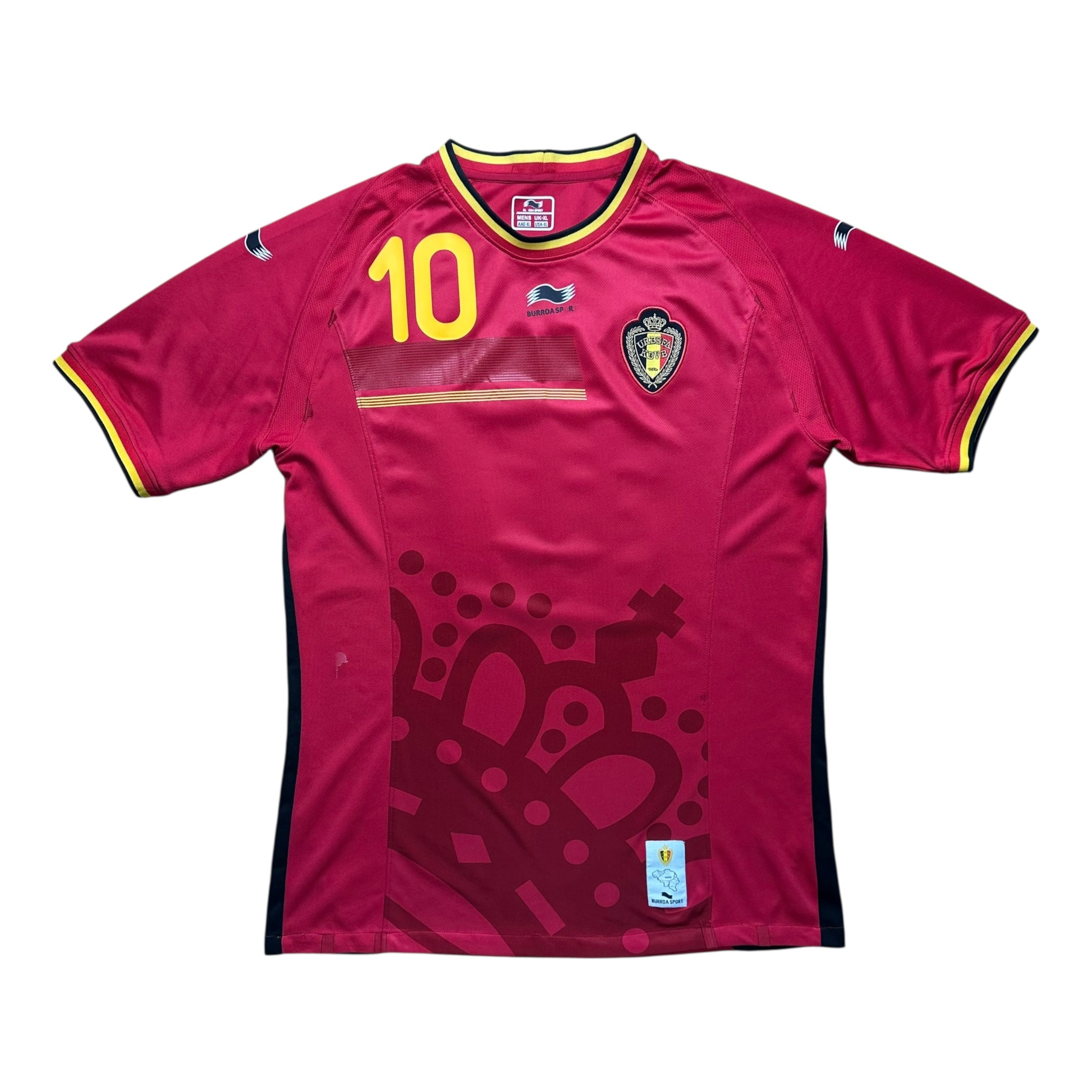 Belgium 2014 Home Shirt (XL) Hazard #10