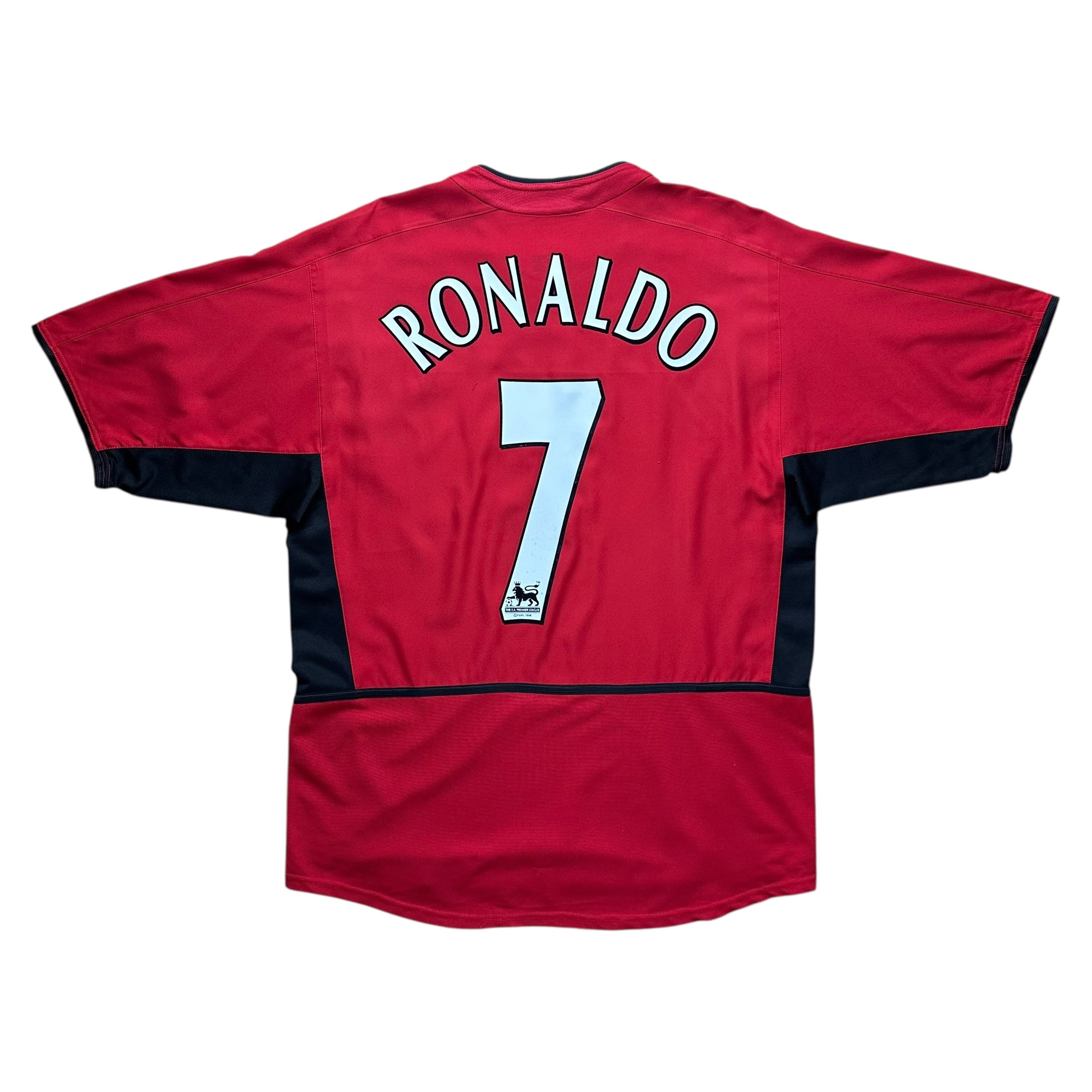Manchester United 2002-03 Home Shirt (M) Ronaldo #7