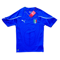 Italy Signed 2010 Home Shirt (S) Cannavaro #5 BNWT