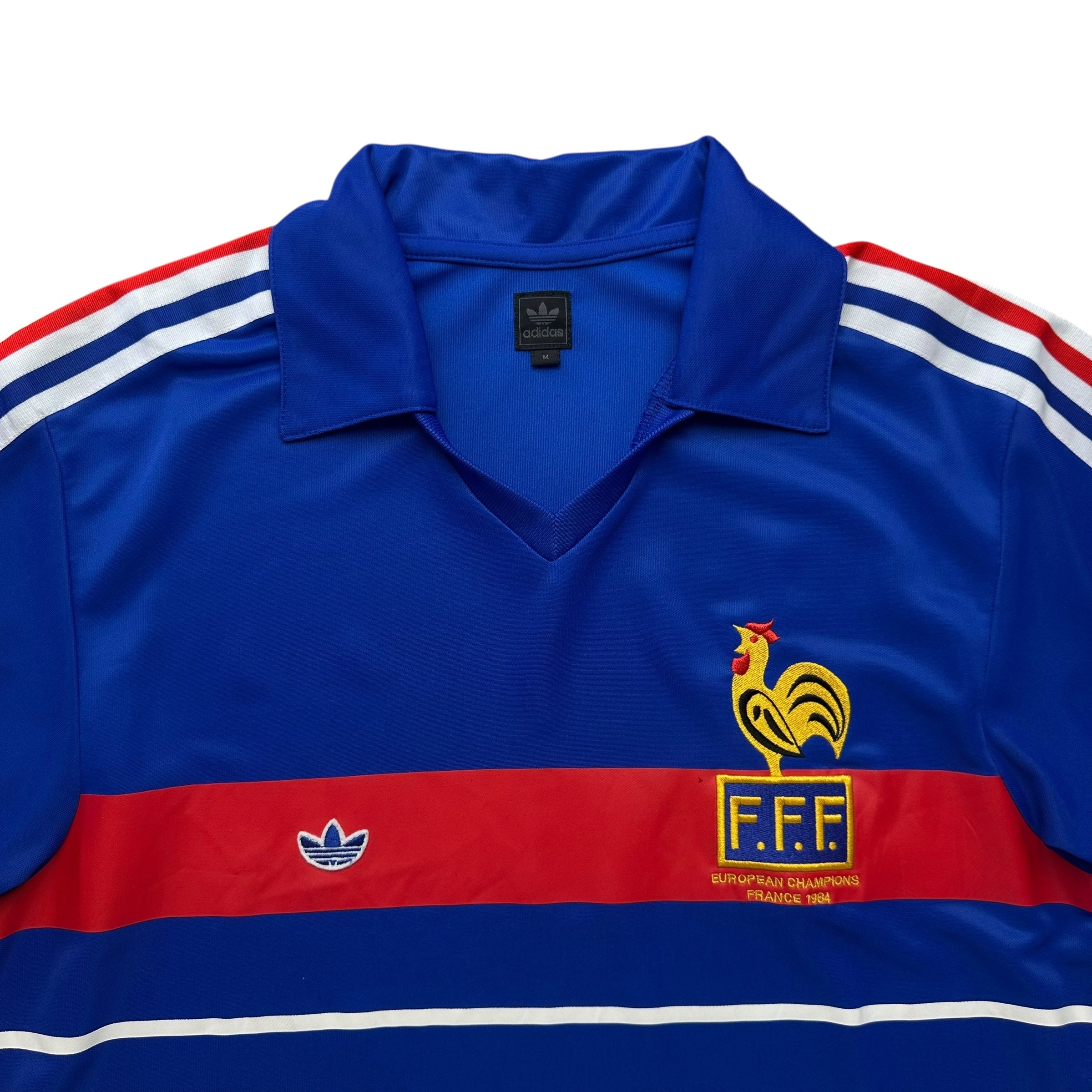 France 1984 Adidas Originals Home Shirt (M)