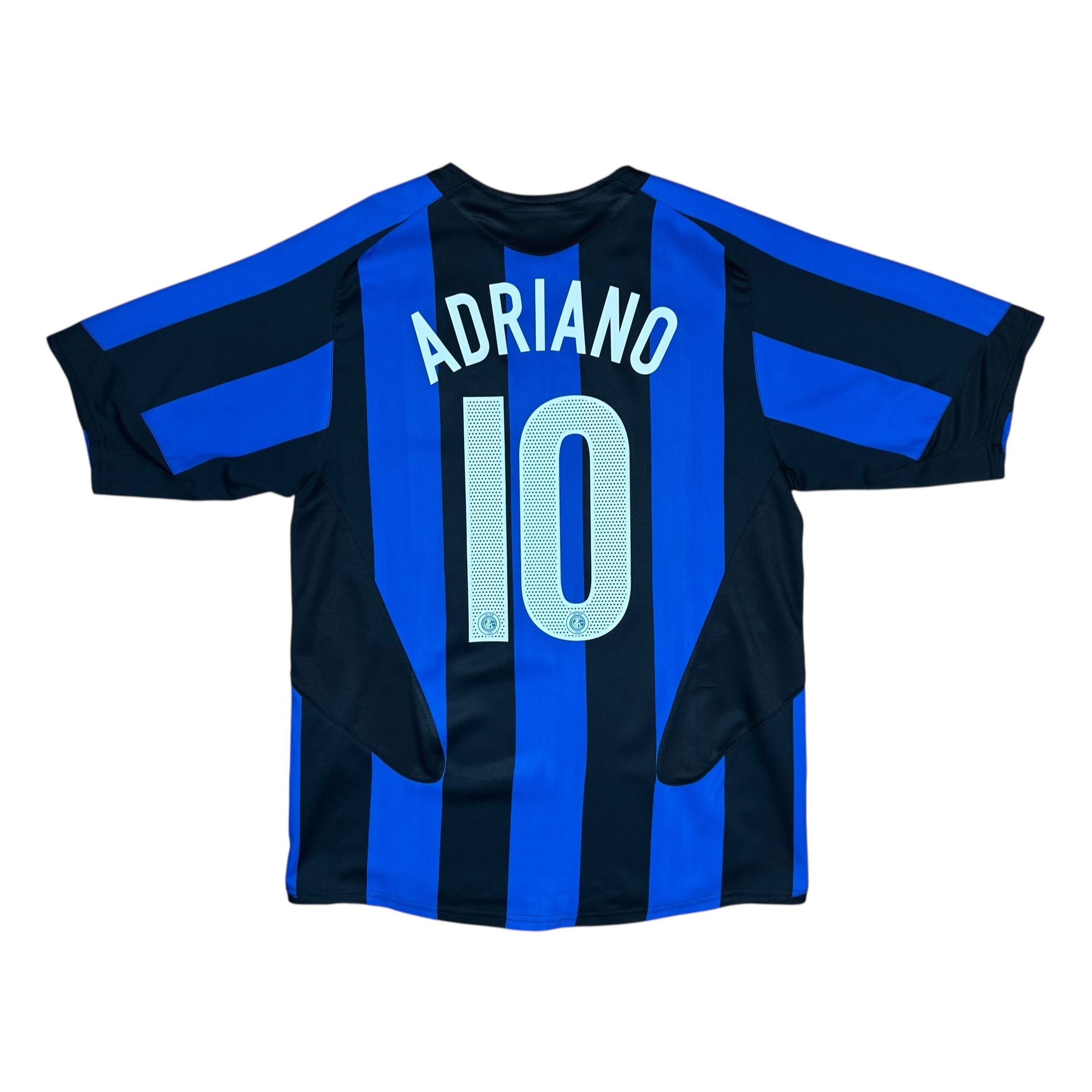 Inter Milan 2005-06 Home Shirt (M) Adriano #10