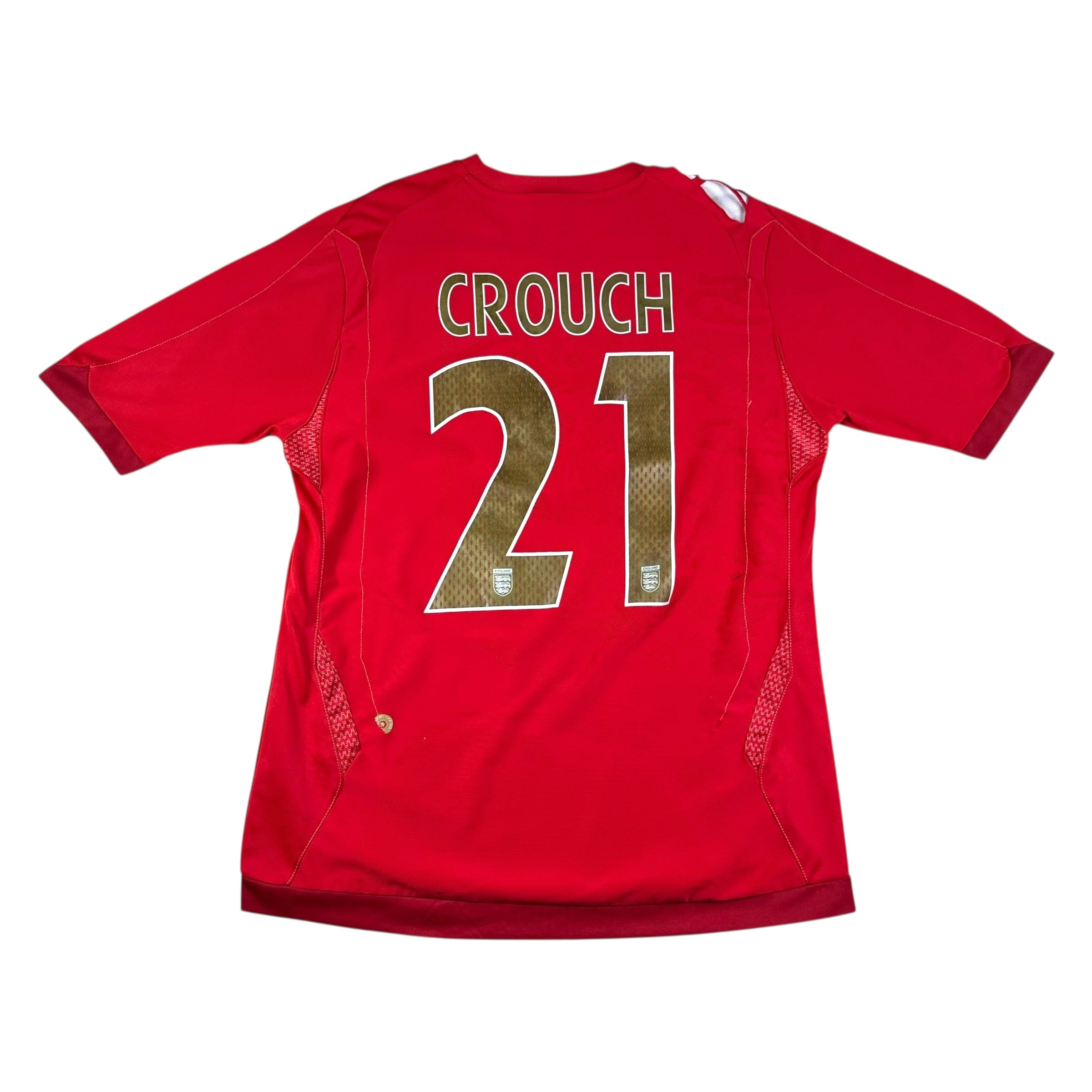England 2006 Away Shirt (L) Crouch #21
