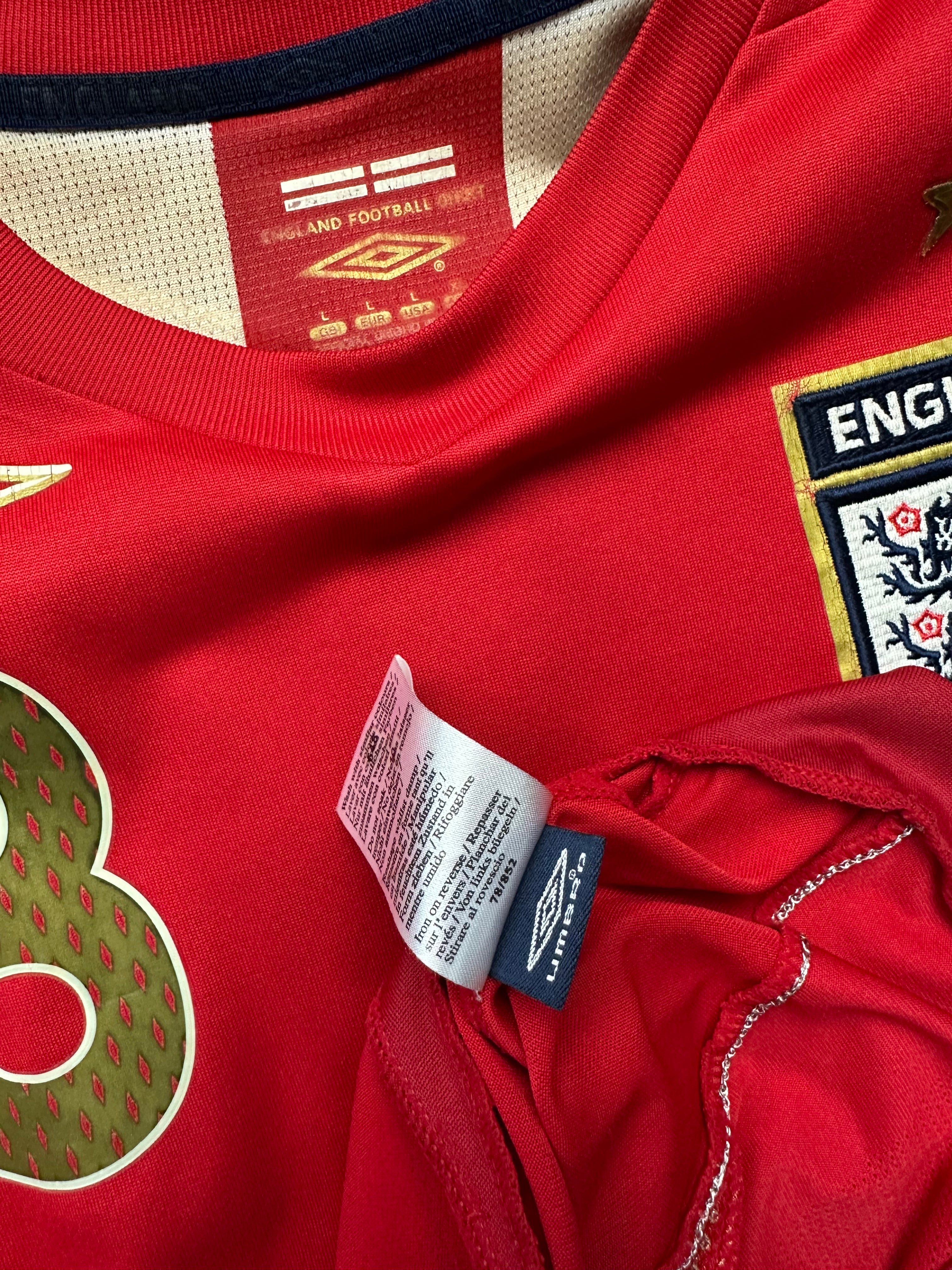 England 2006 Away Shirt (L) Lampard #8