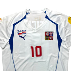 Czech Republic 2004 Away Shirt (XL) Rosicky #10