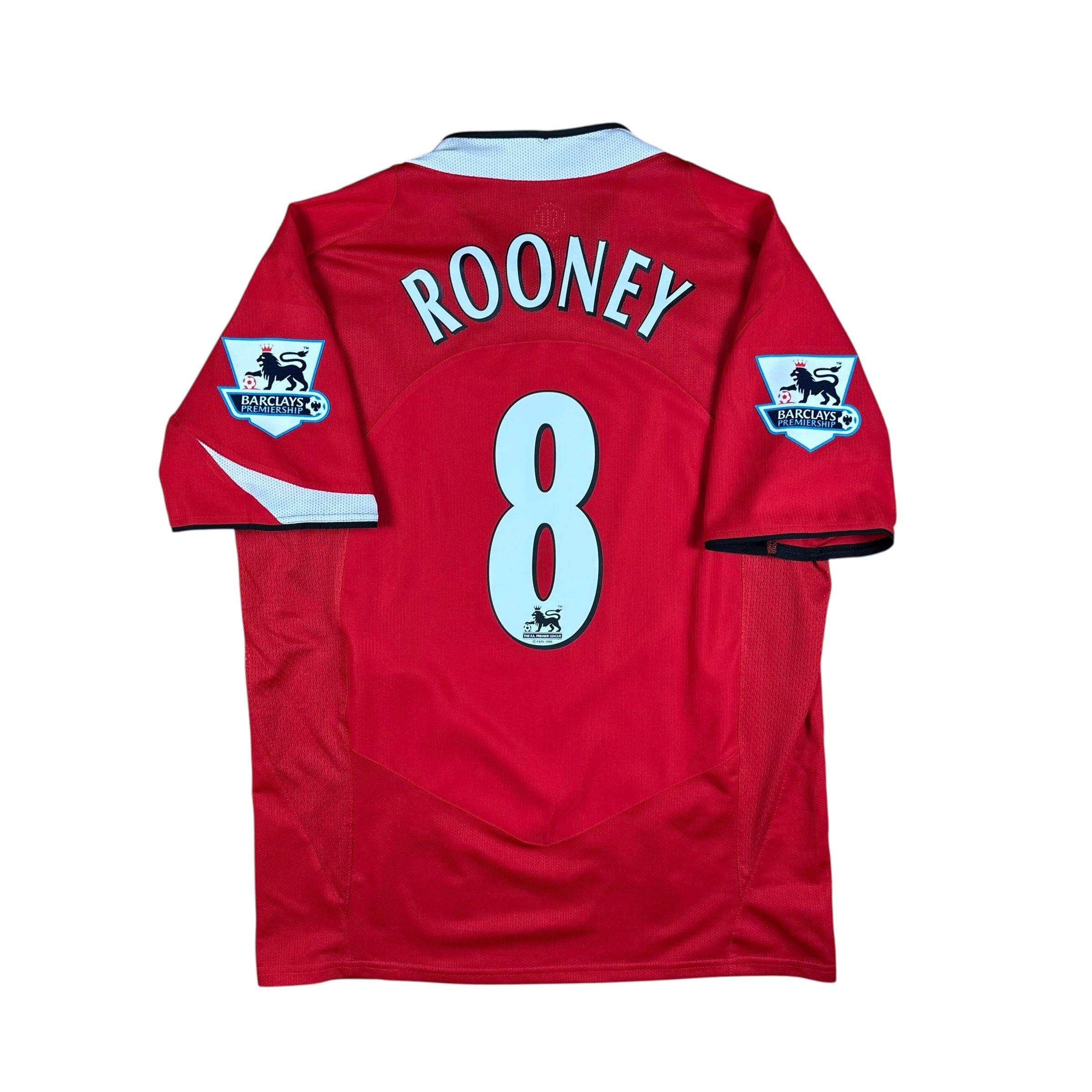 Manchester United 2004-06 Home Shirt (M) Rooney #8
