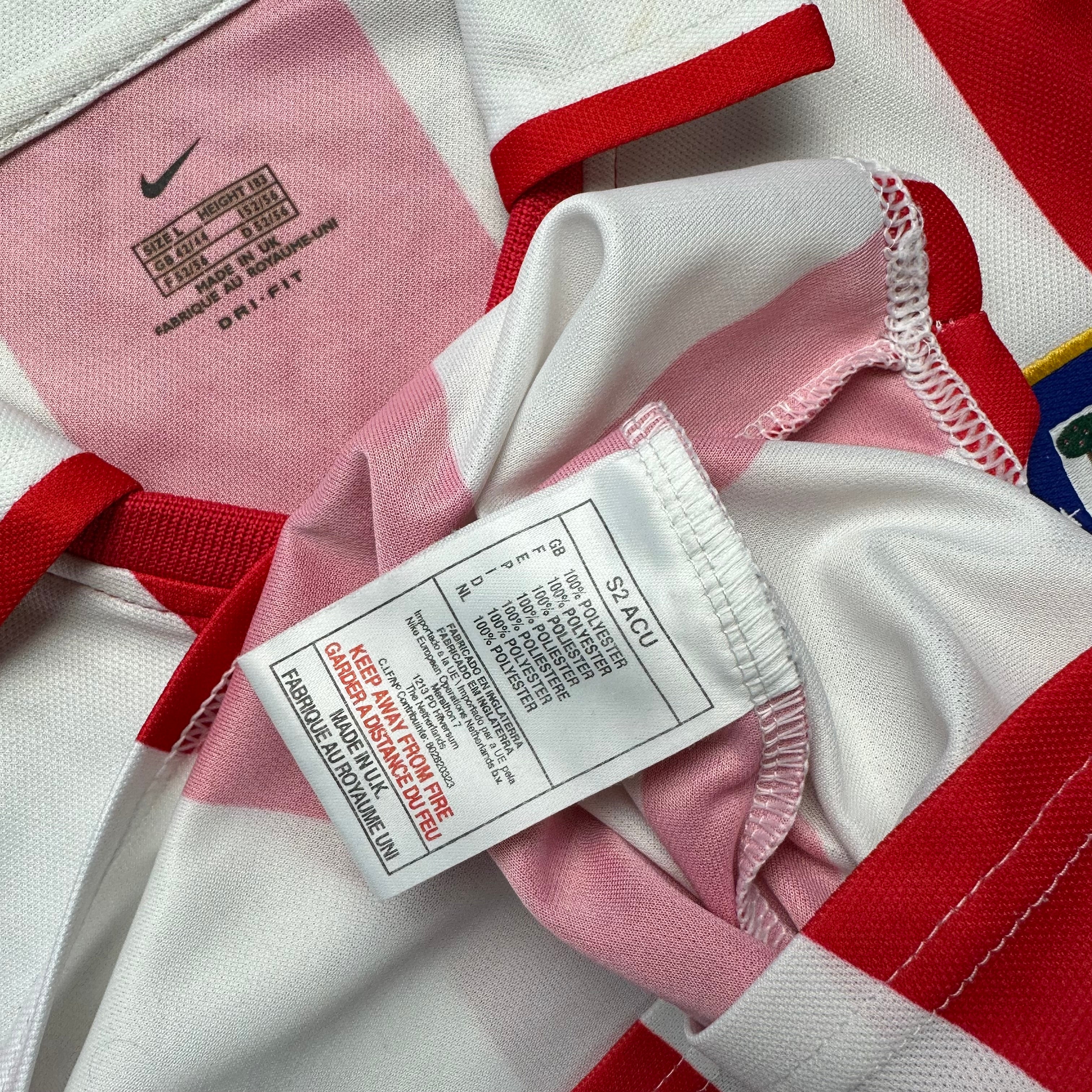 Atletico Madrid 2001-02 Home Shirt (L)