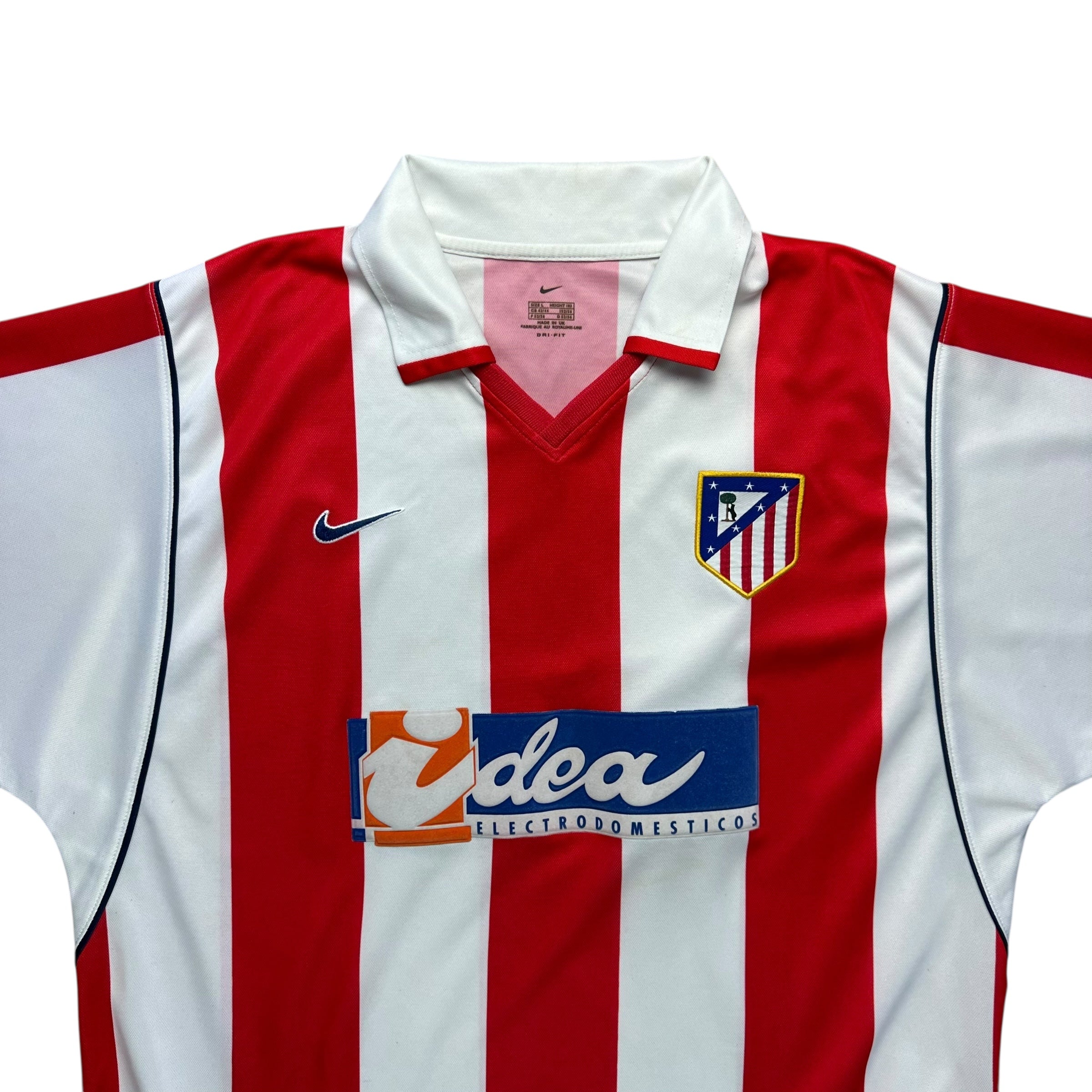 Atletico Madrid 2001-02 Home Shirt (L)