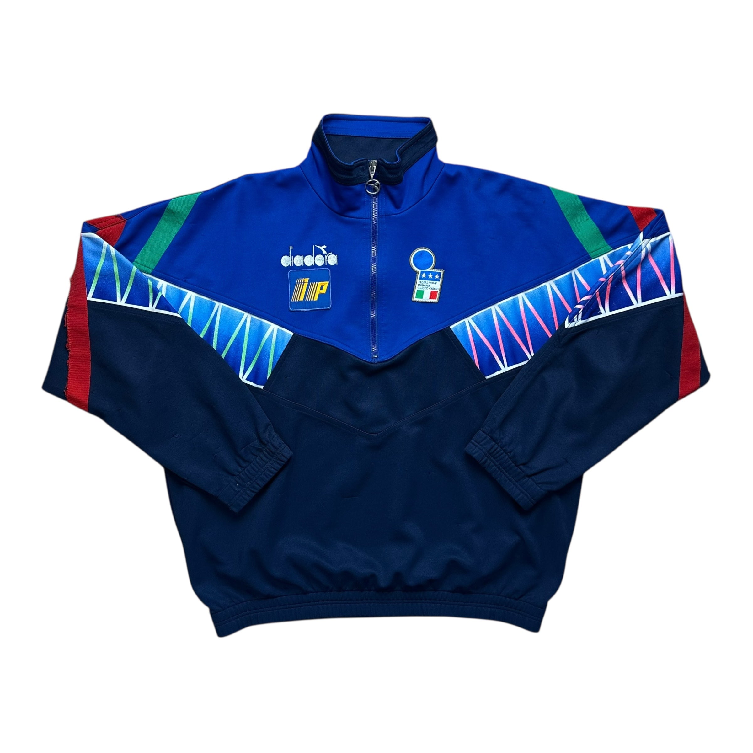 Italy 1994 Training 1/4 Zip Sweatshirt (L)