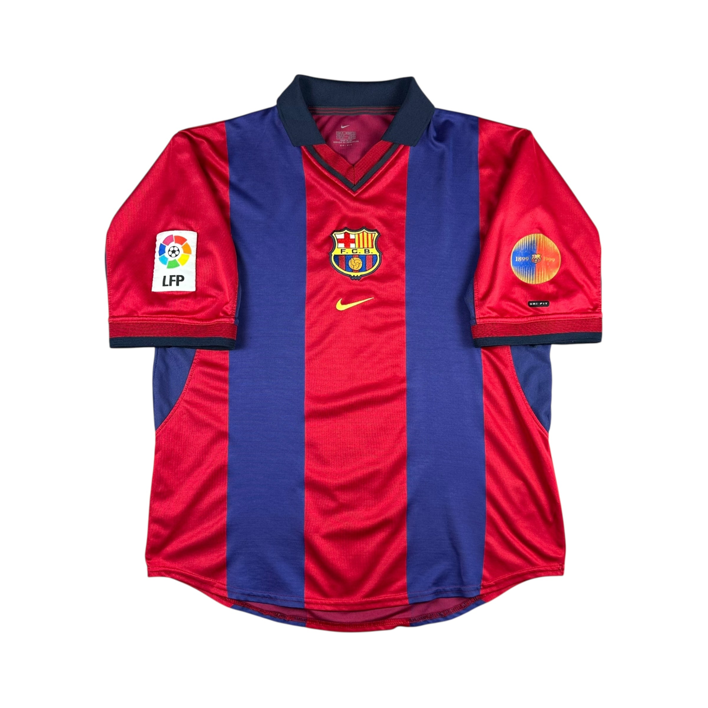 Barcelona 2000-01 Home Shirt (M)