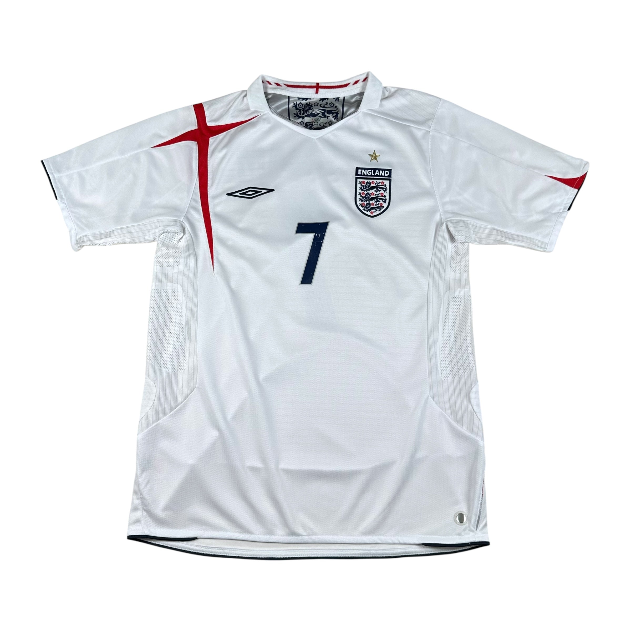 England 2006 Home Shirt (M) Beckham #7