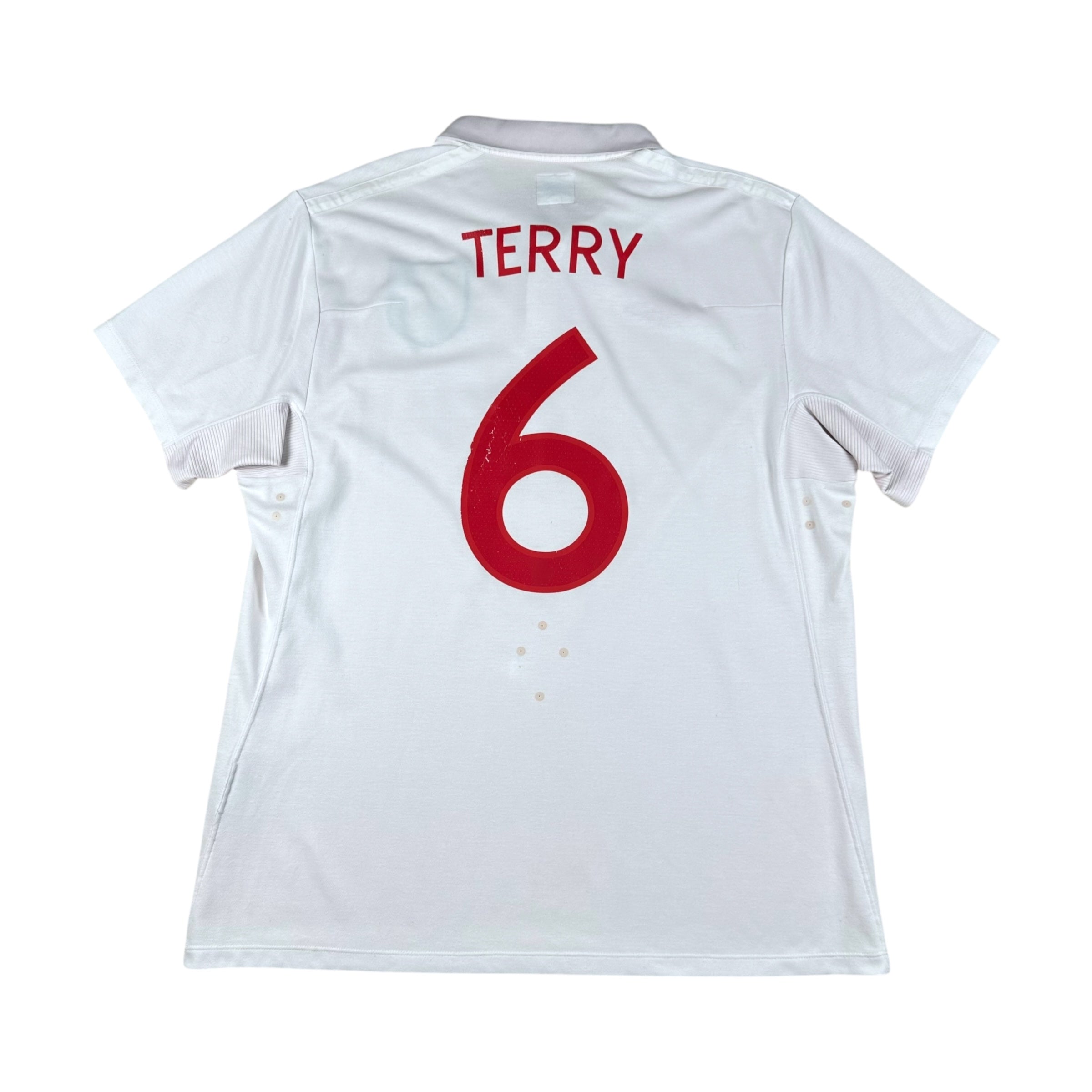 England 2010 Home Shirt (L) Terry #6