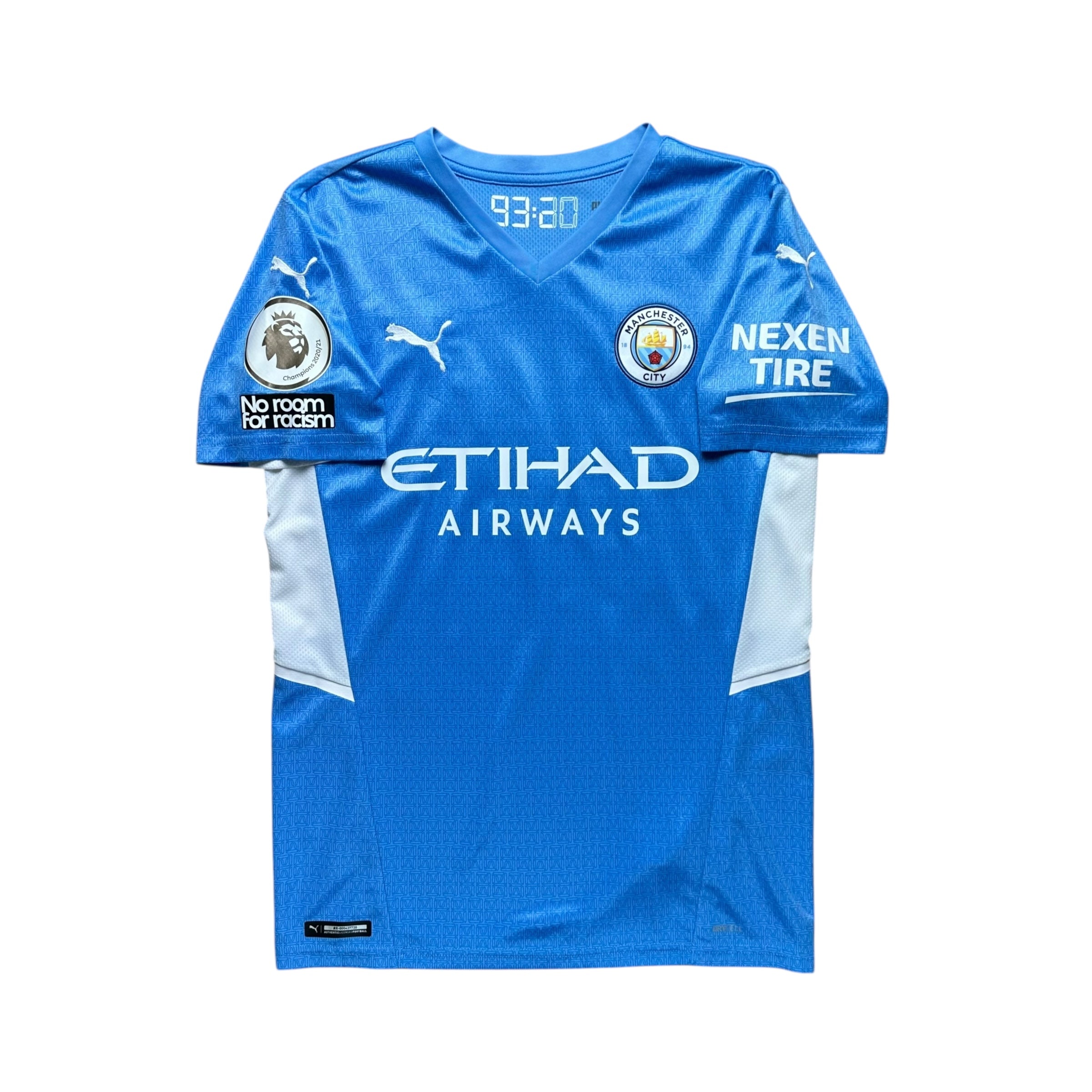 Manchester City 2021-22 Home Shirt (S) Foden #47