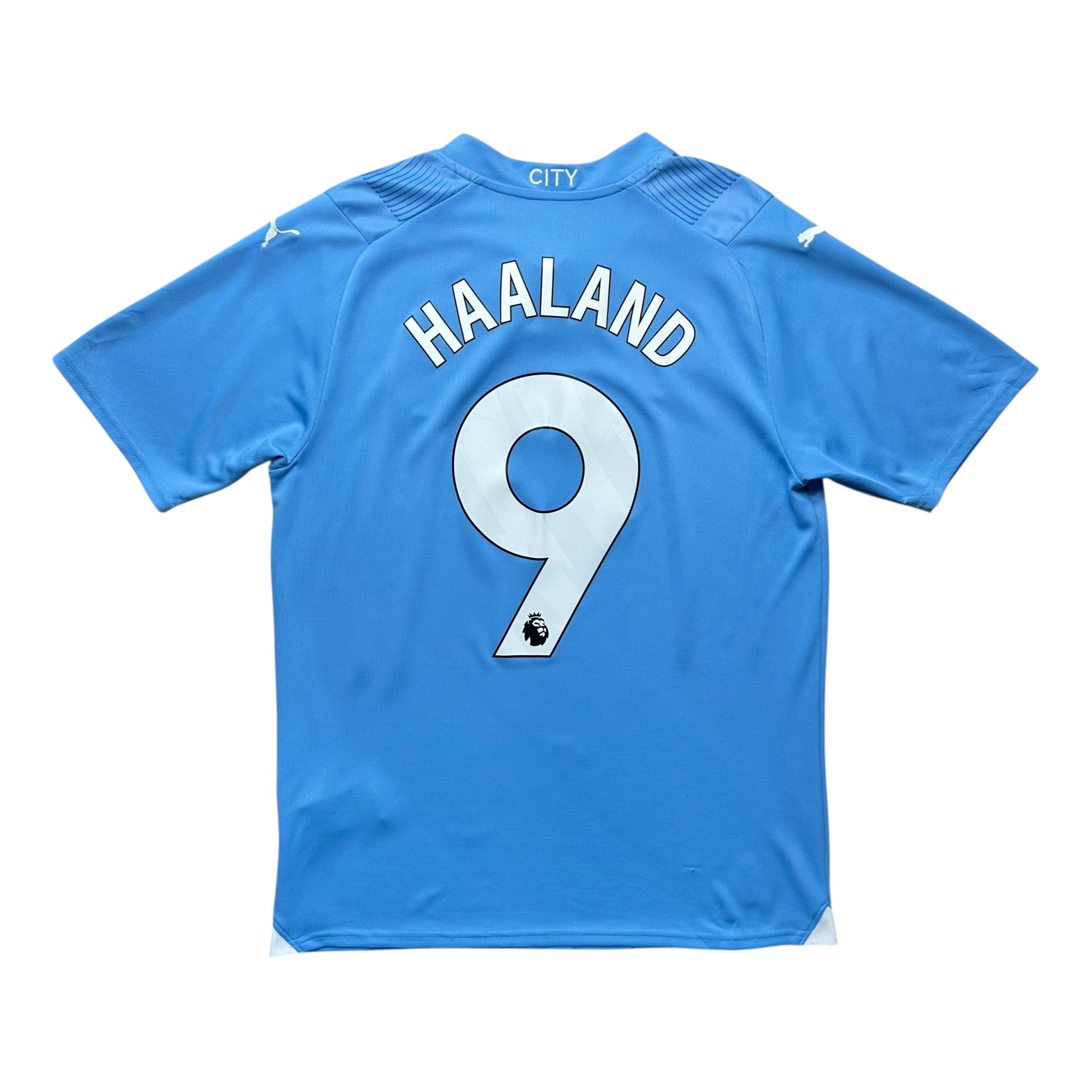 Manchester City 2023-24 Home Shirt (M) Haaland #9