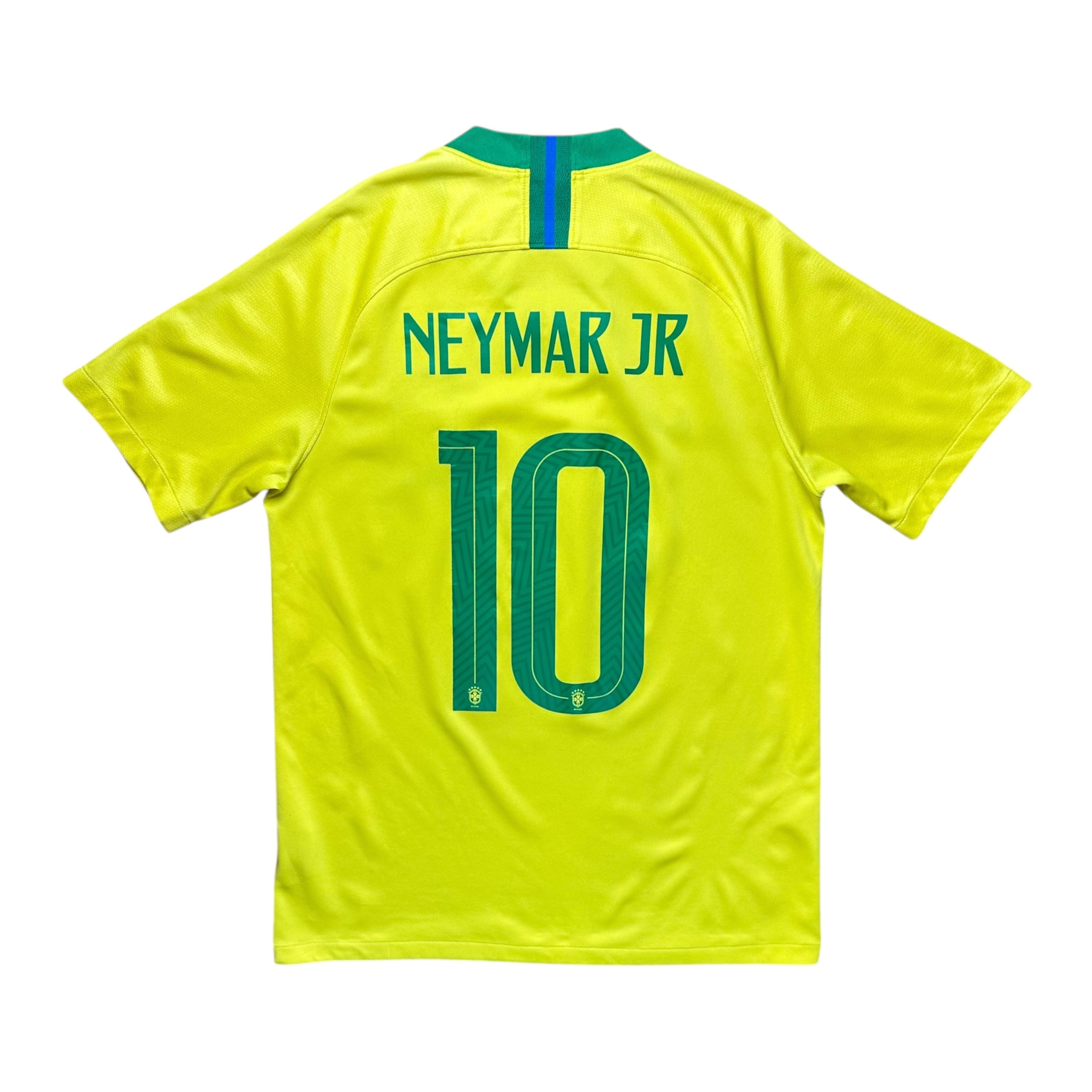 Brazil 2018 Home Shirt (M) Neymar Jr #10
