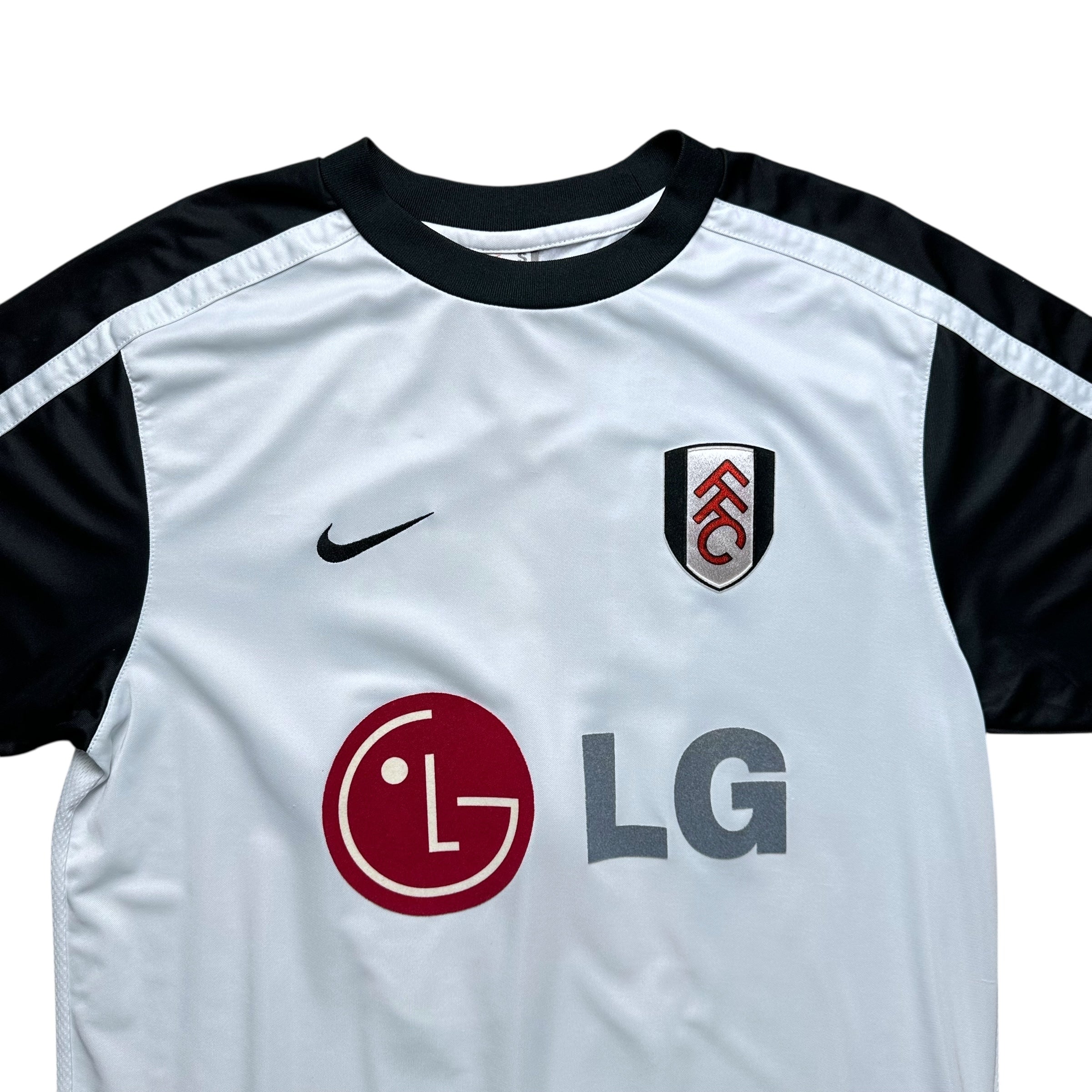 Fulham 2009-10 Home Shirt (S) Duff #16
