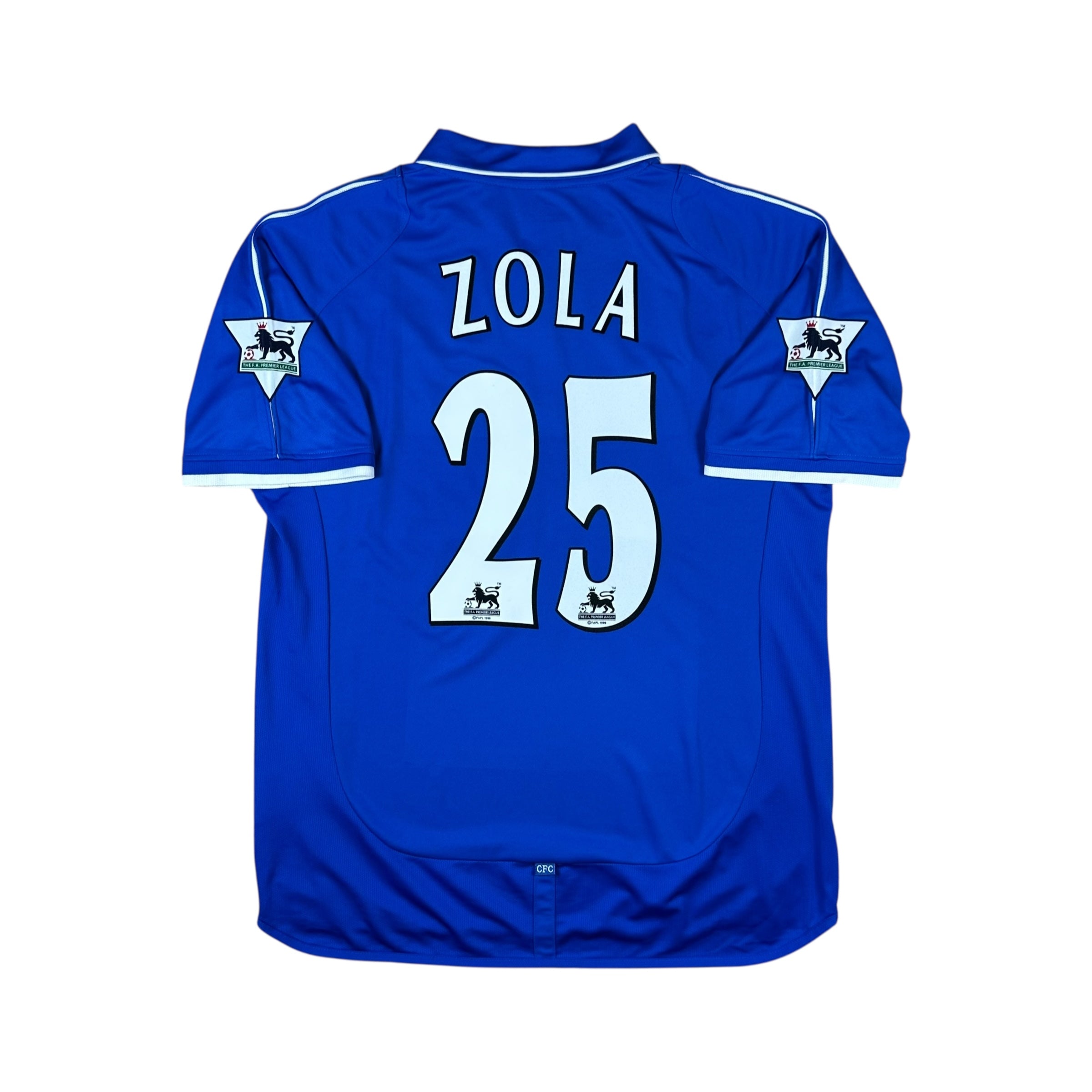 Chelsea 2001-03 Home Shirt (L) Zola #25