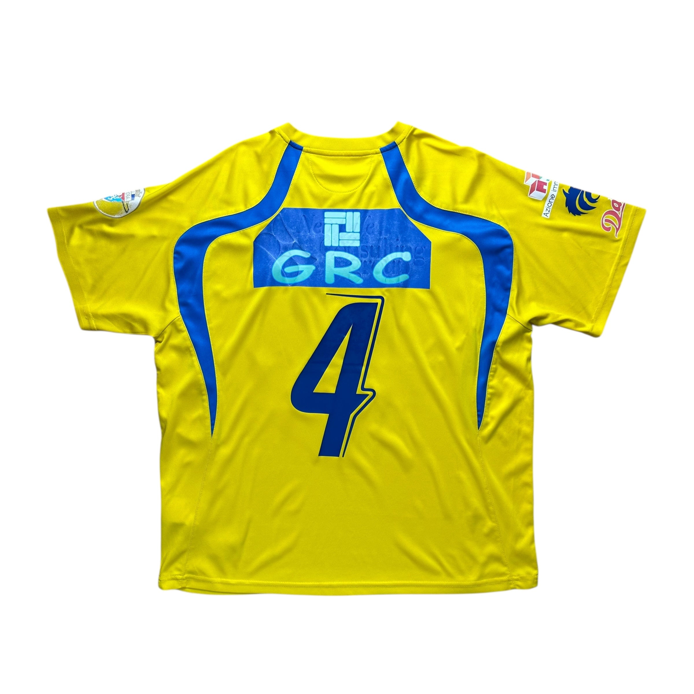 USD Aurora Seriate 2009-10 Match Worn Home Shirt (M)