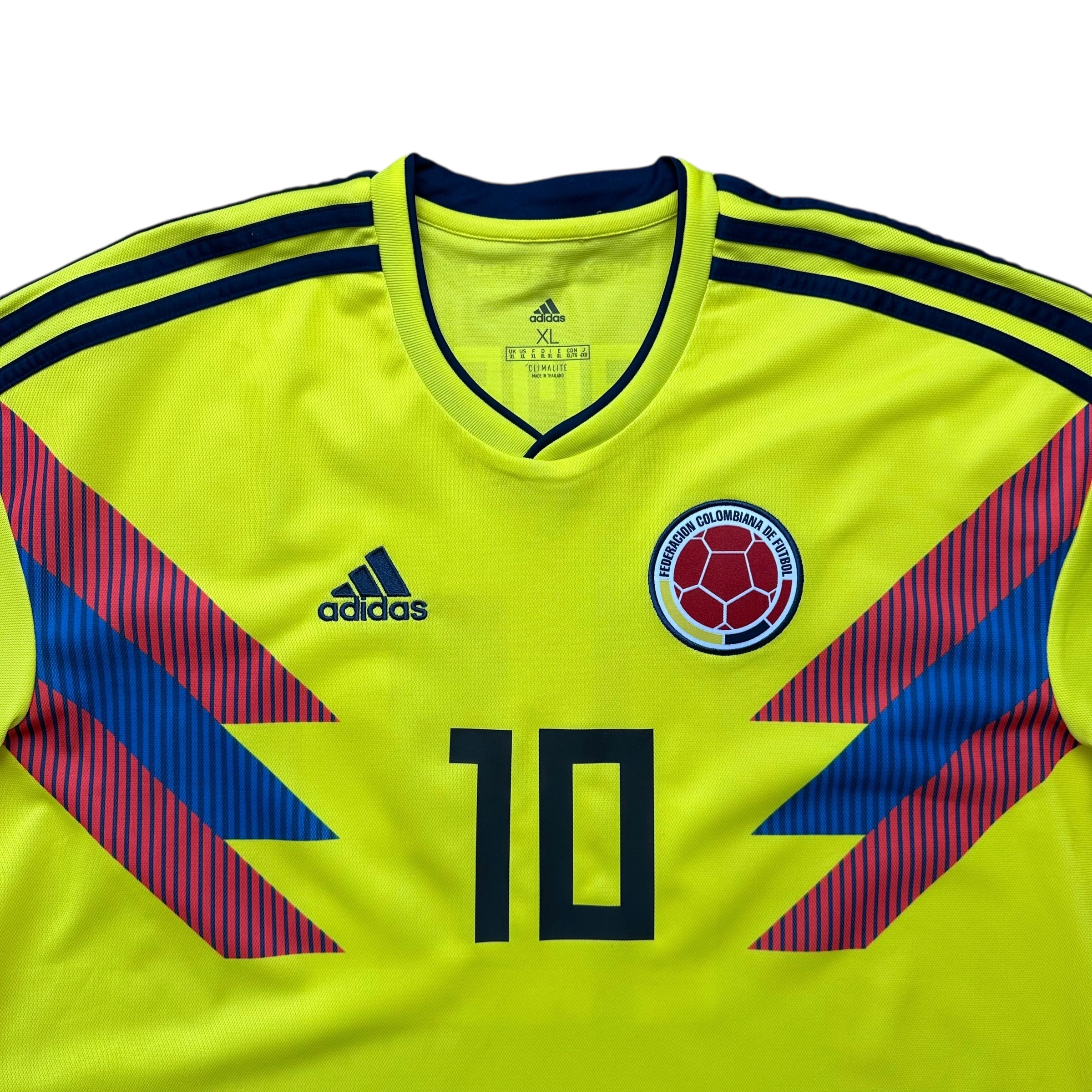 Colombia 2018 Home Shirt (XL) James #10