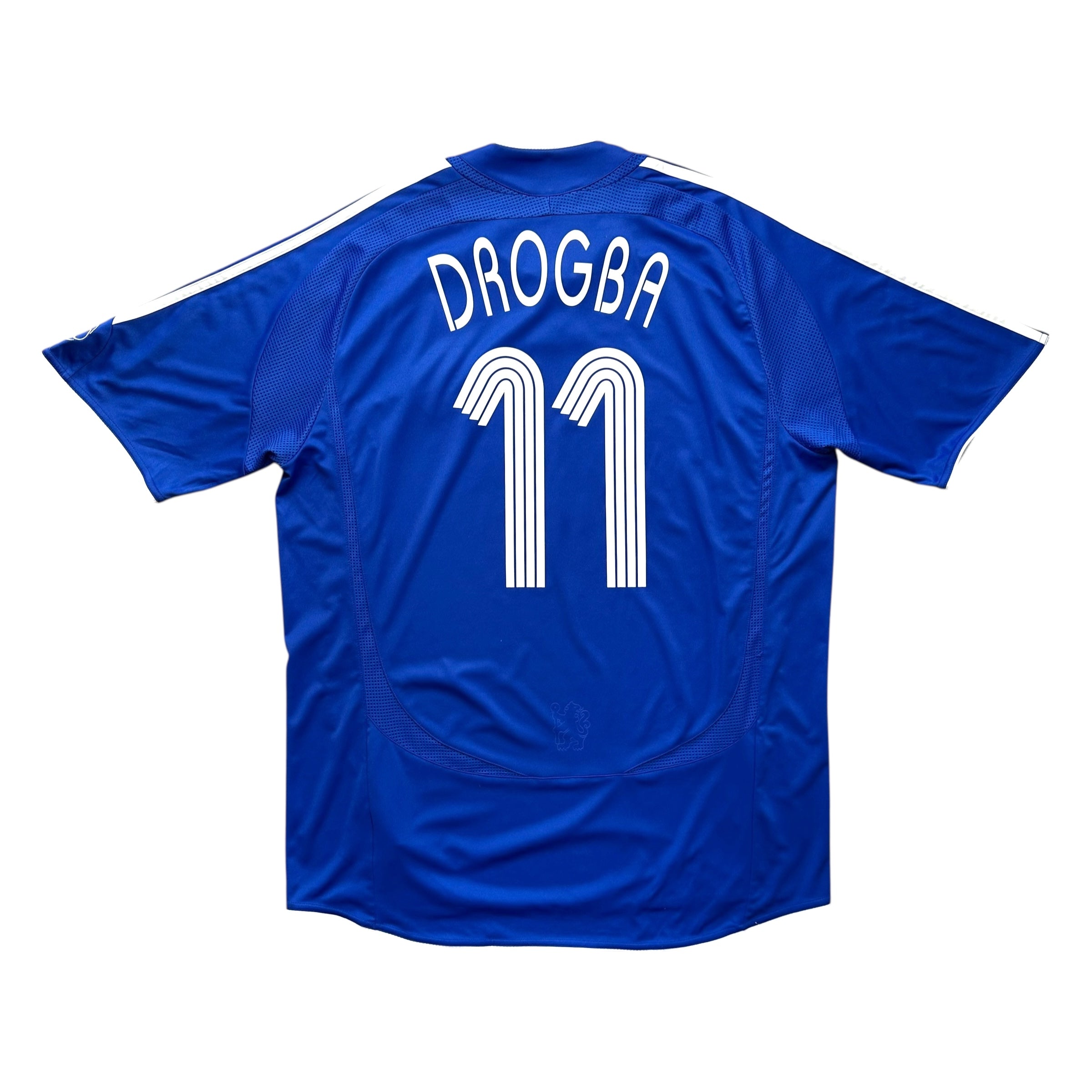 Chelsea 2006-08 Home Shirt (L) Drogba #11