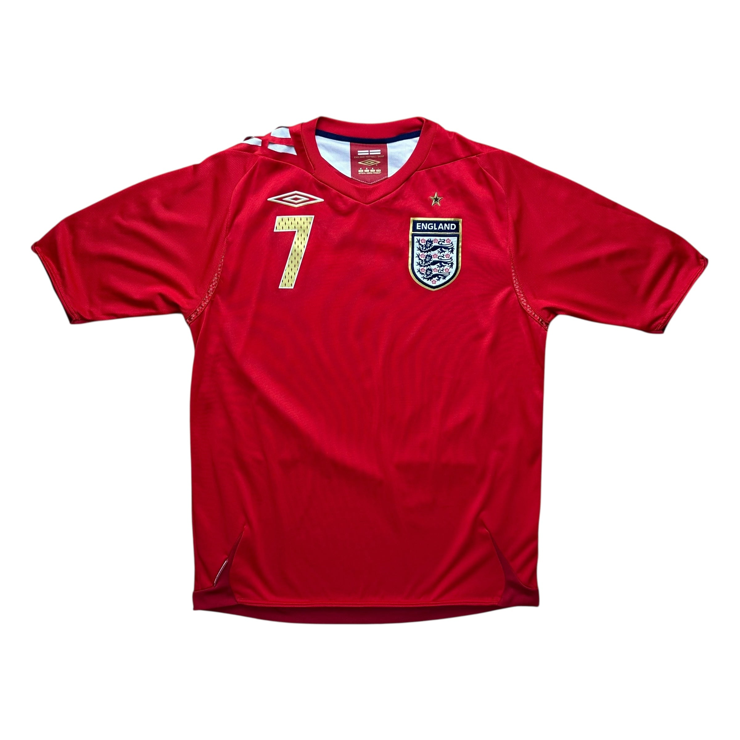 England 2006 Away Shirt (M) Beckham #7