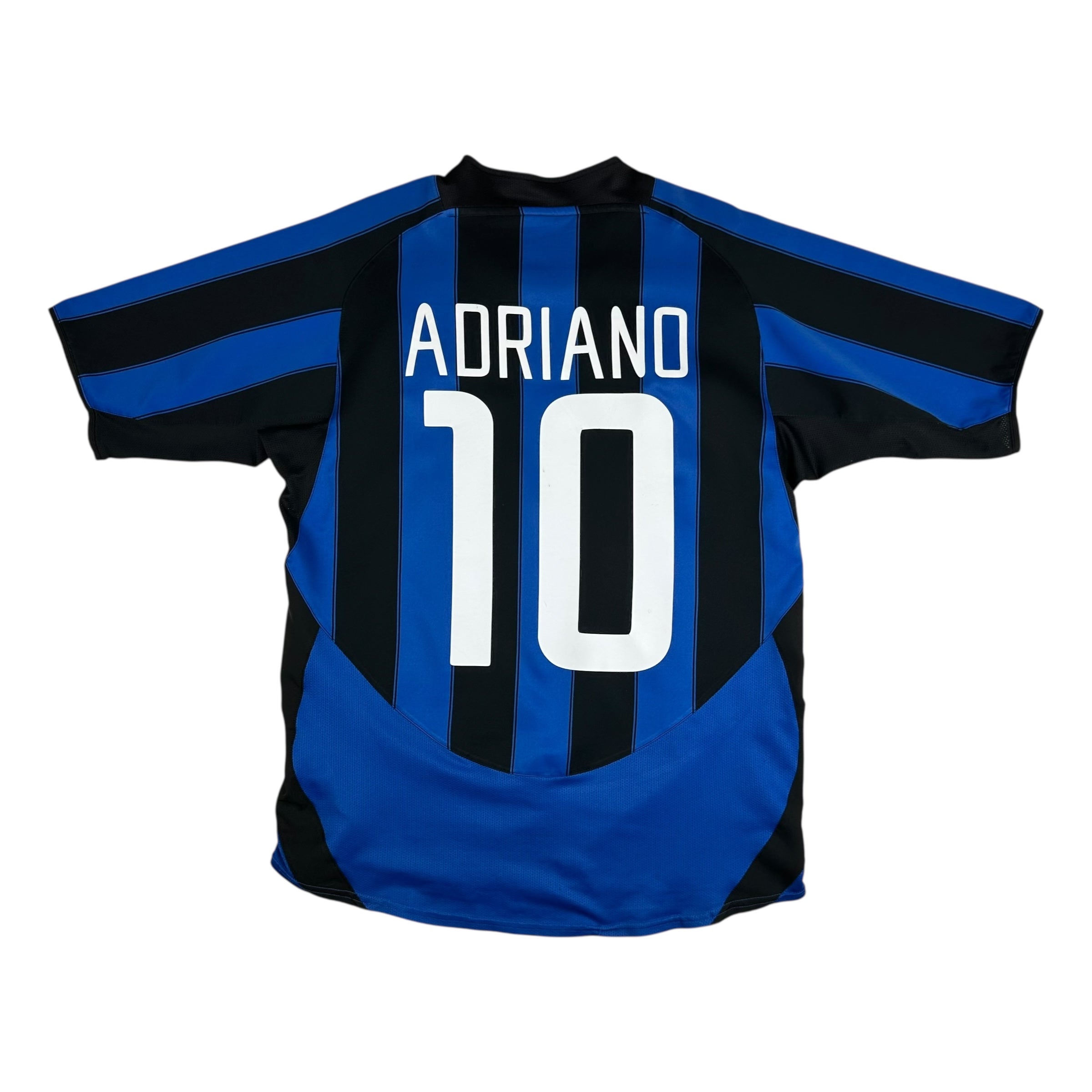 Inter Milan 2003-04 Home Shirt (M) Adriano #10