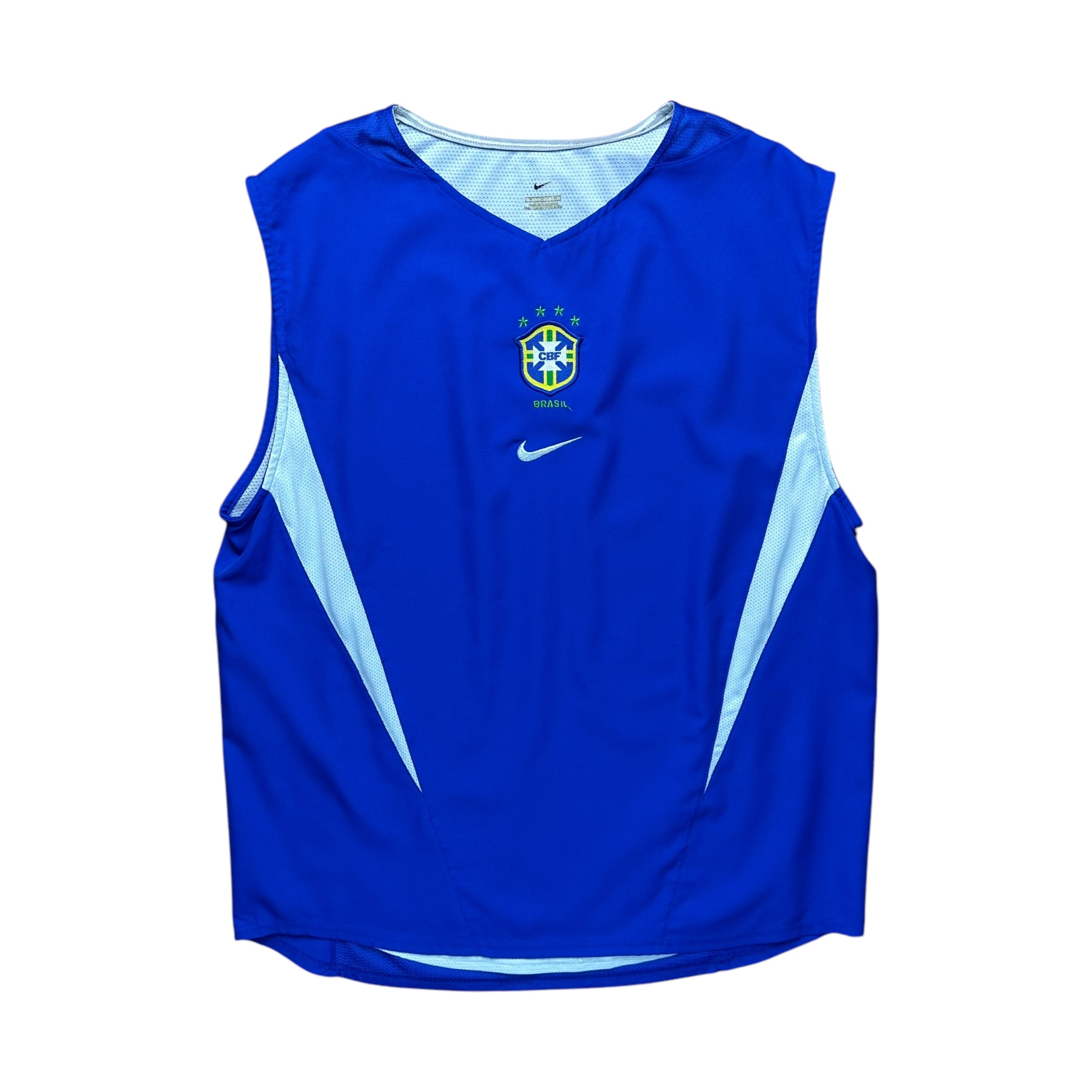 Brazil 2002-04 Player Issue Training Vest (M)