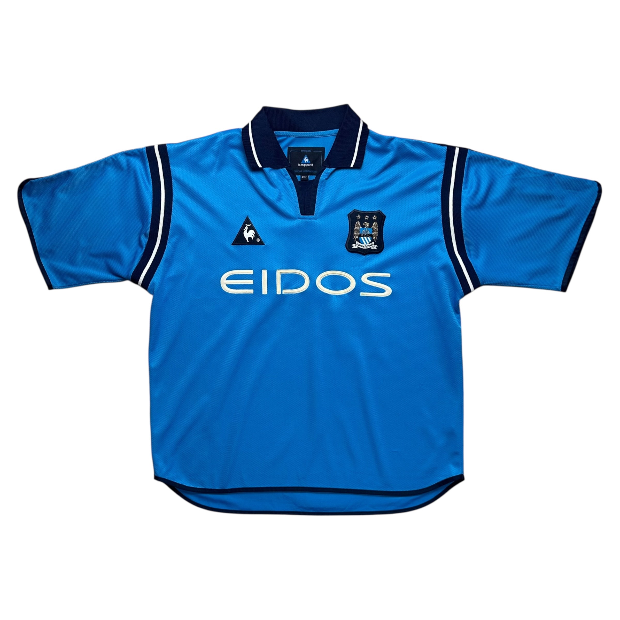 Manchester City 2001-02 Home Shirt (L) Howey #24