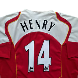 Arsenal 2004-05 Home Shirt (XL) Henry #14