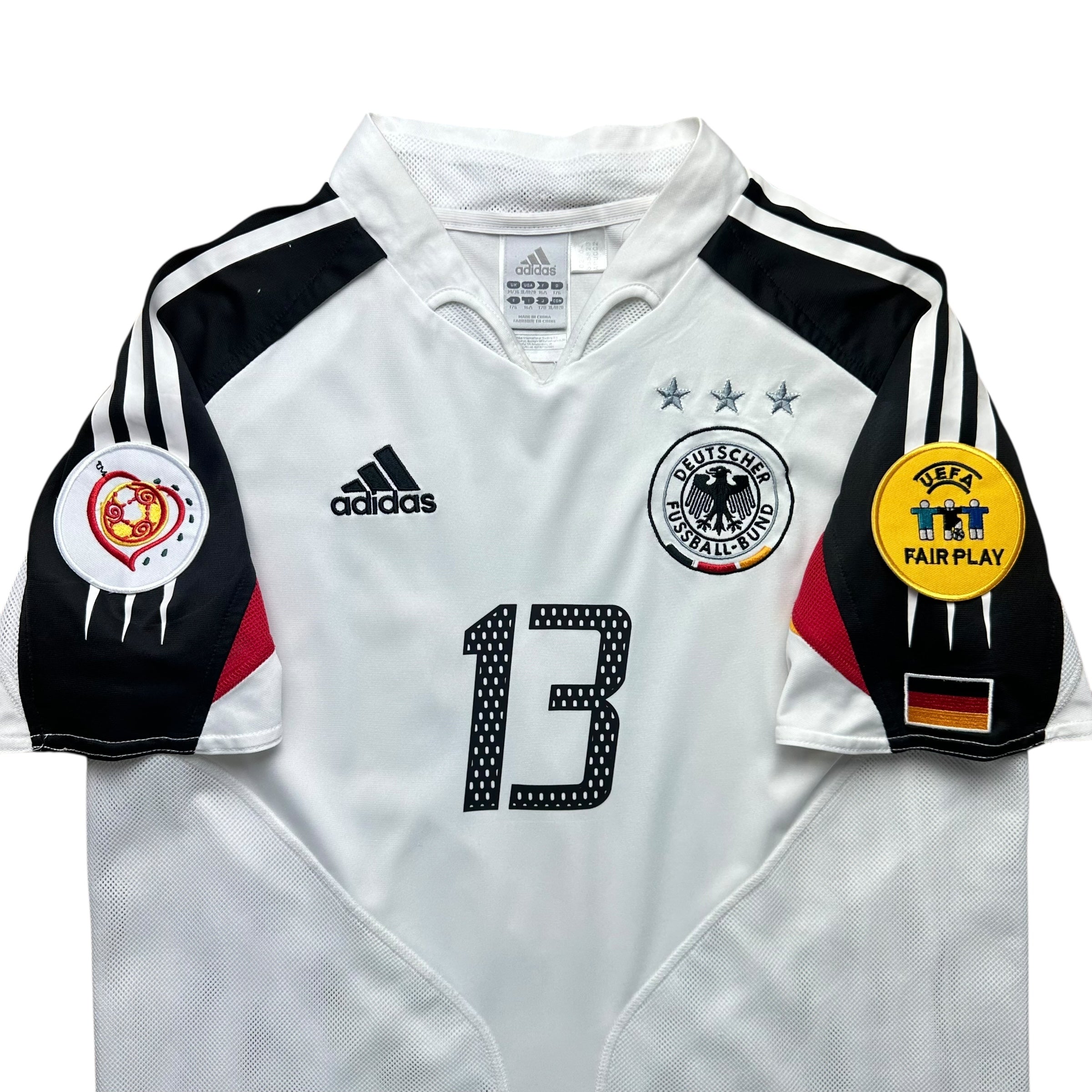 Germany 2004-06 Home Shirt (S) Ballack #13