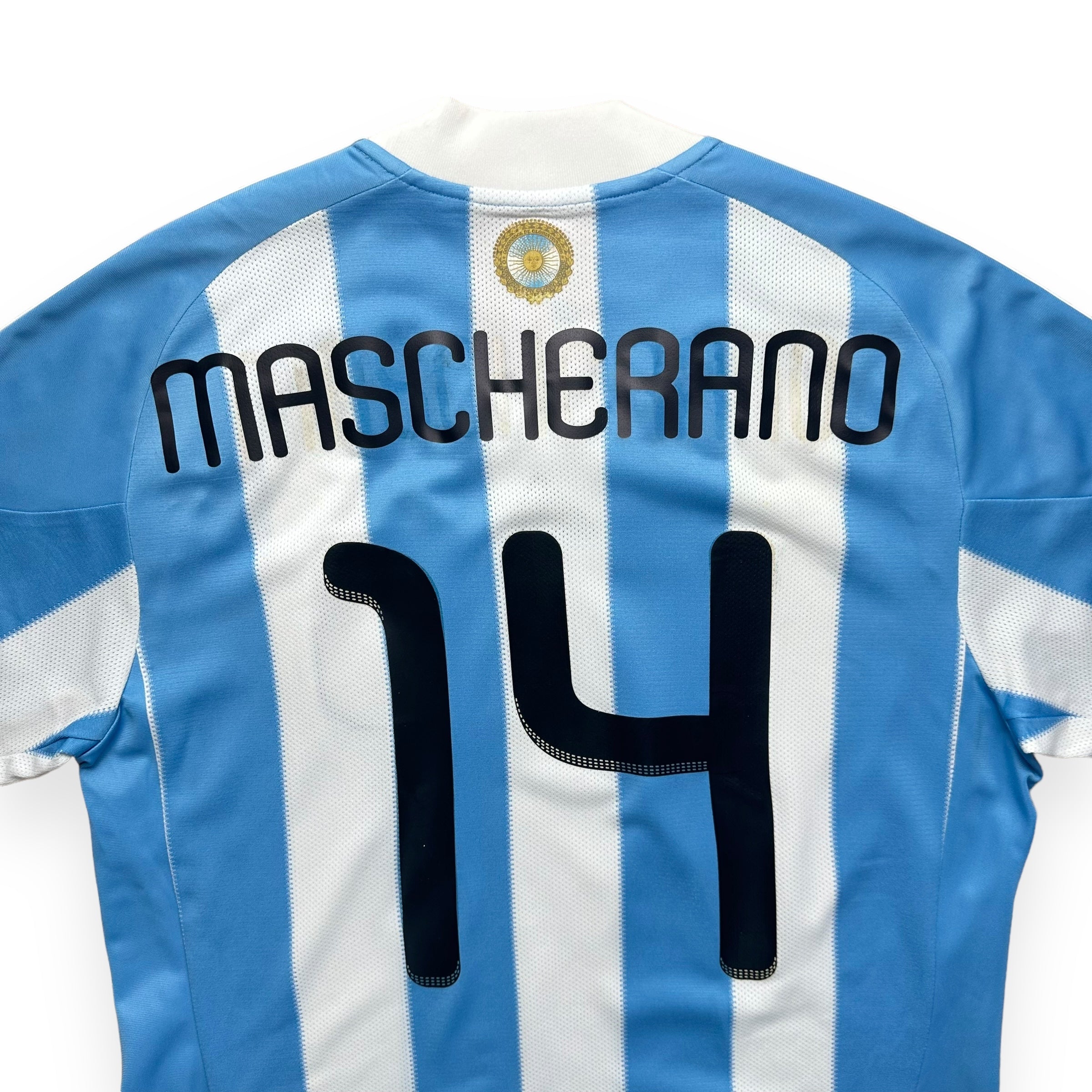 Argentina 2010 Home Shirt (M) Mascherano #14