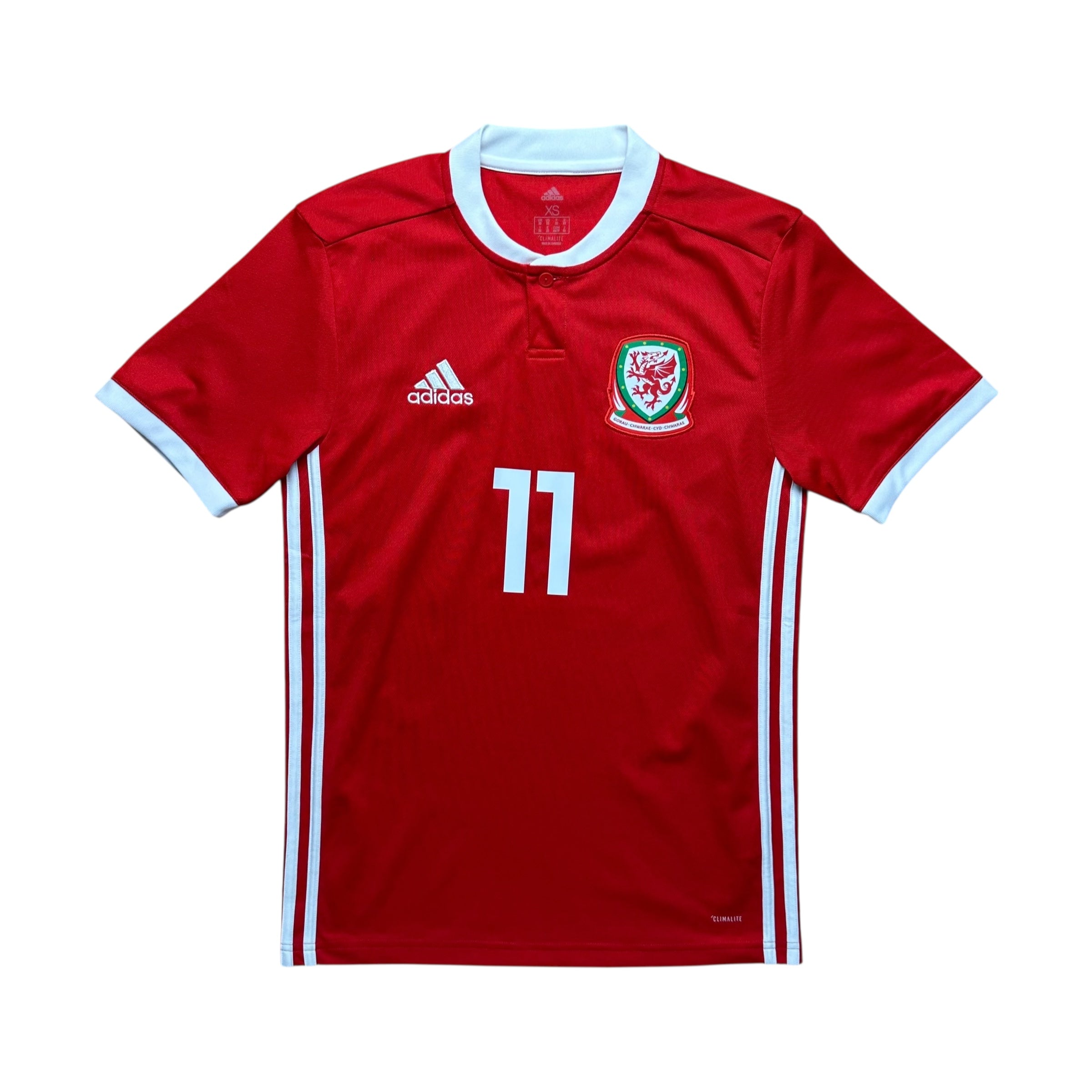 Wales 2018 Home Shirt (XS) Bale #11