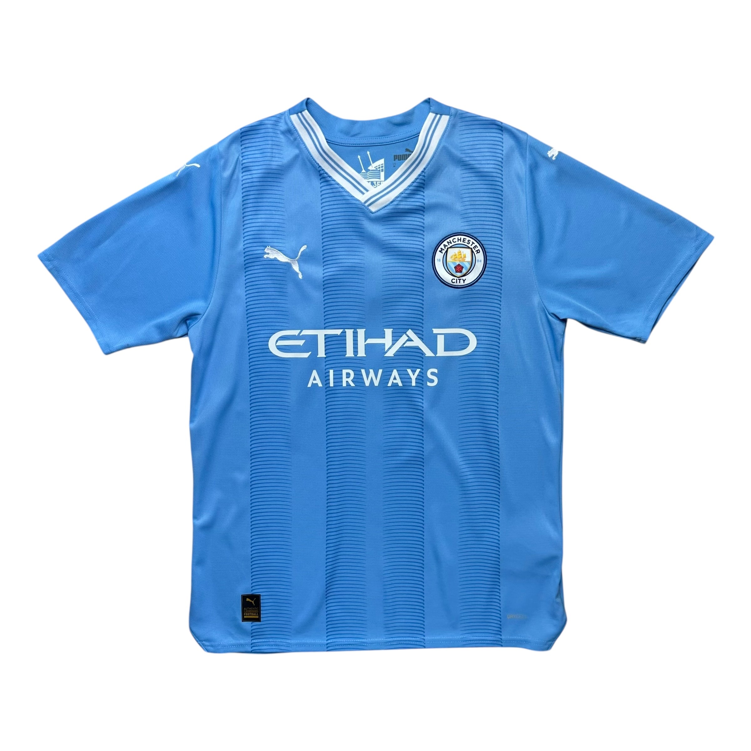 Manchester City 2023-24 Home Shirt (M) Haaland #9